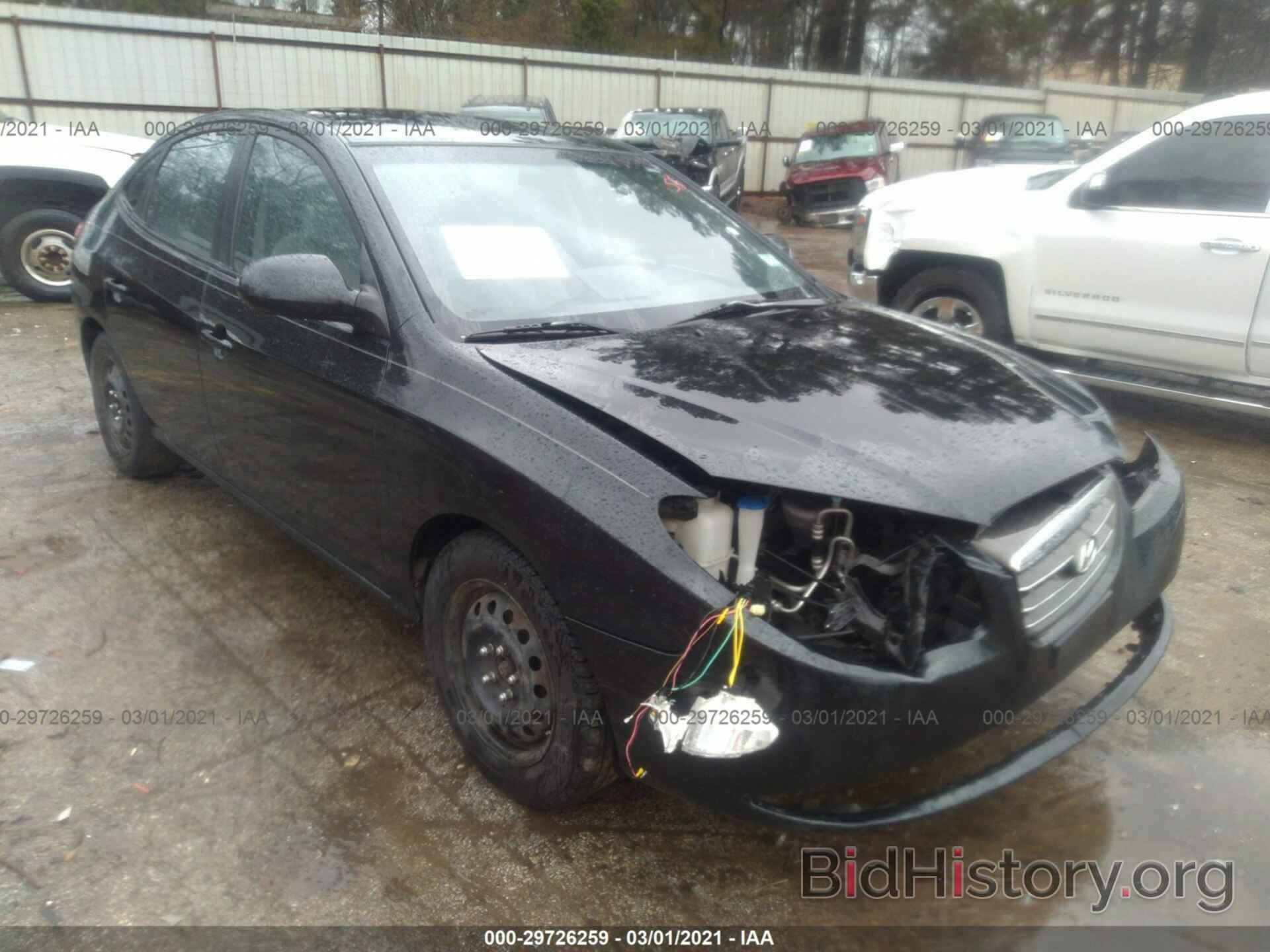 Photo KMHDU46D48U495536 - HYUNDAI ELANTRA 2008