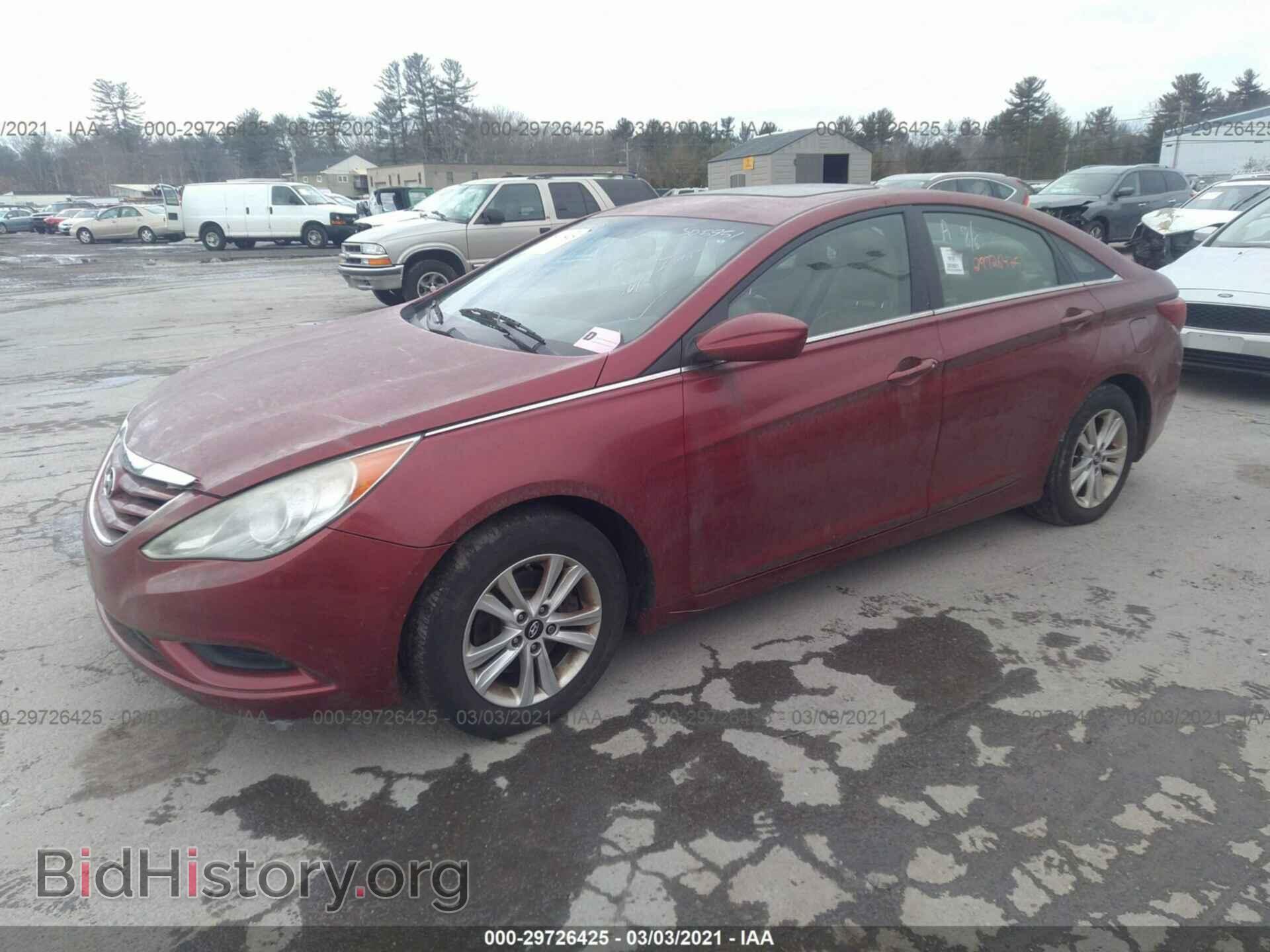 2012 HYUNDAI SONATA - VIN: 5NPEB4AC5CH361621 - Фото 2