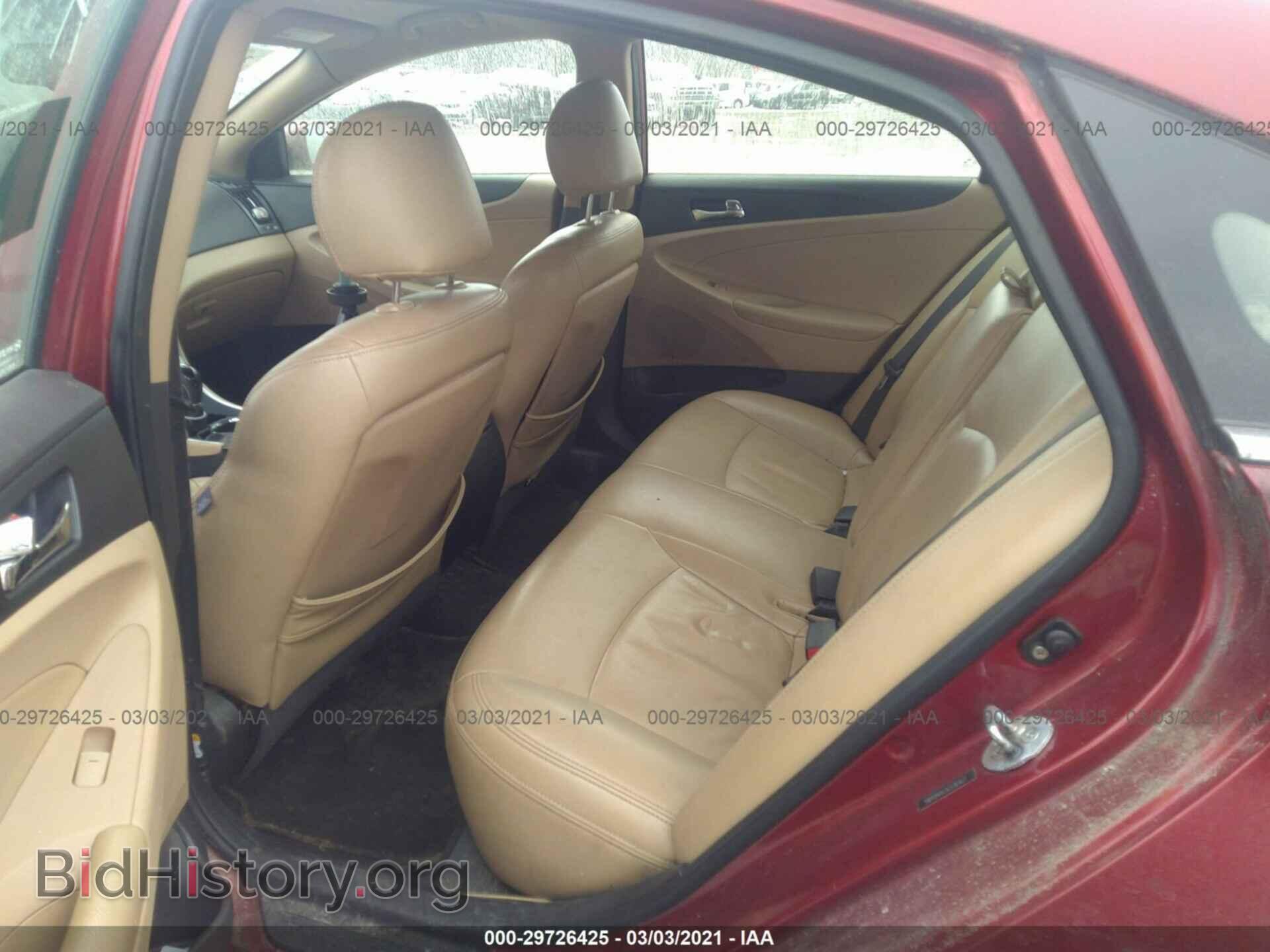 2012 HYUNDAI SONATA - VIN: 5NPEB4AC5CH361621 - Фото 8