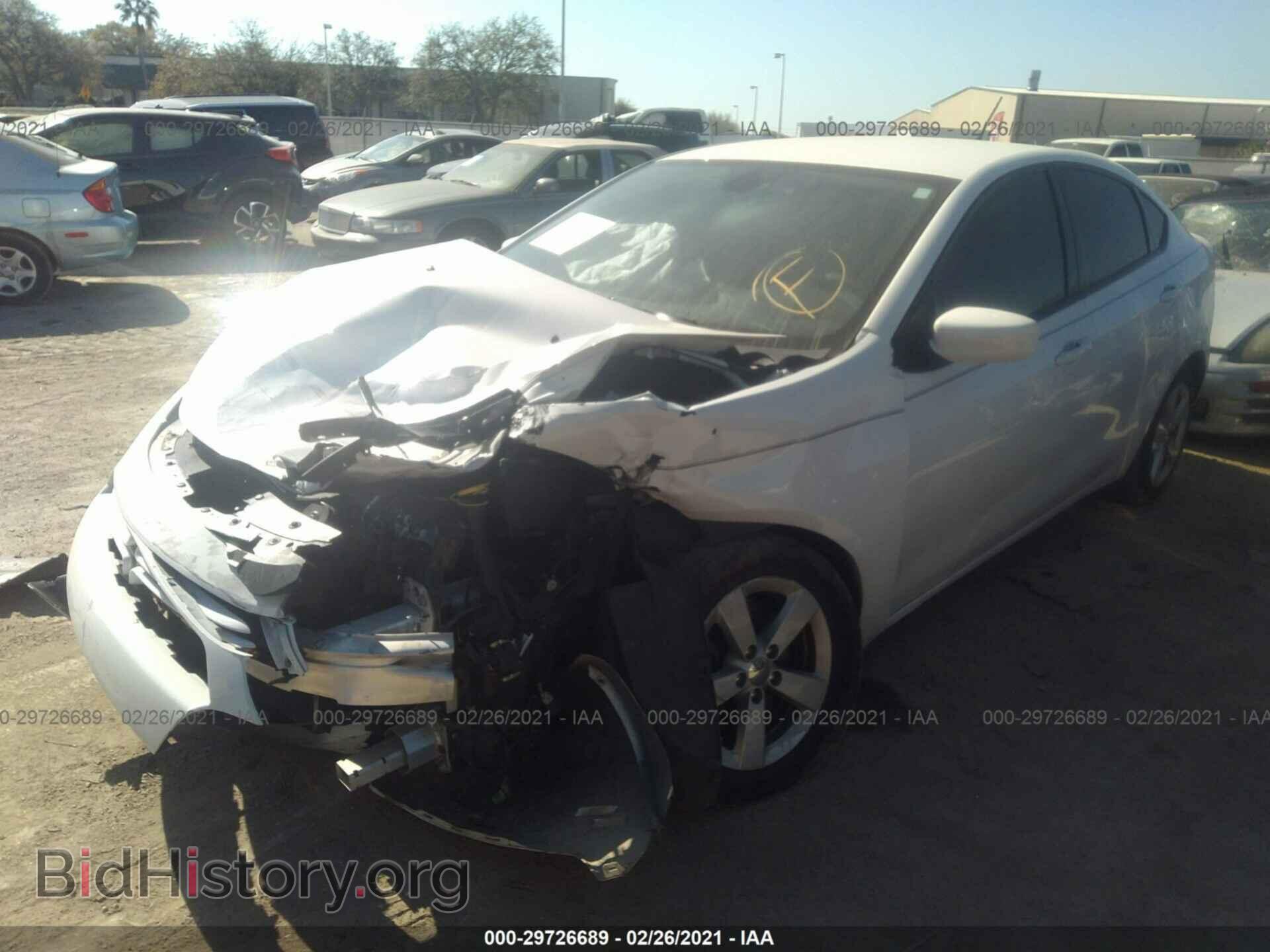 2016 DODGE DART - VIN: 1C3CDFFA4GD796246 - Фото 2