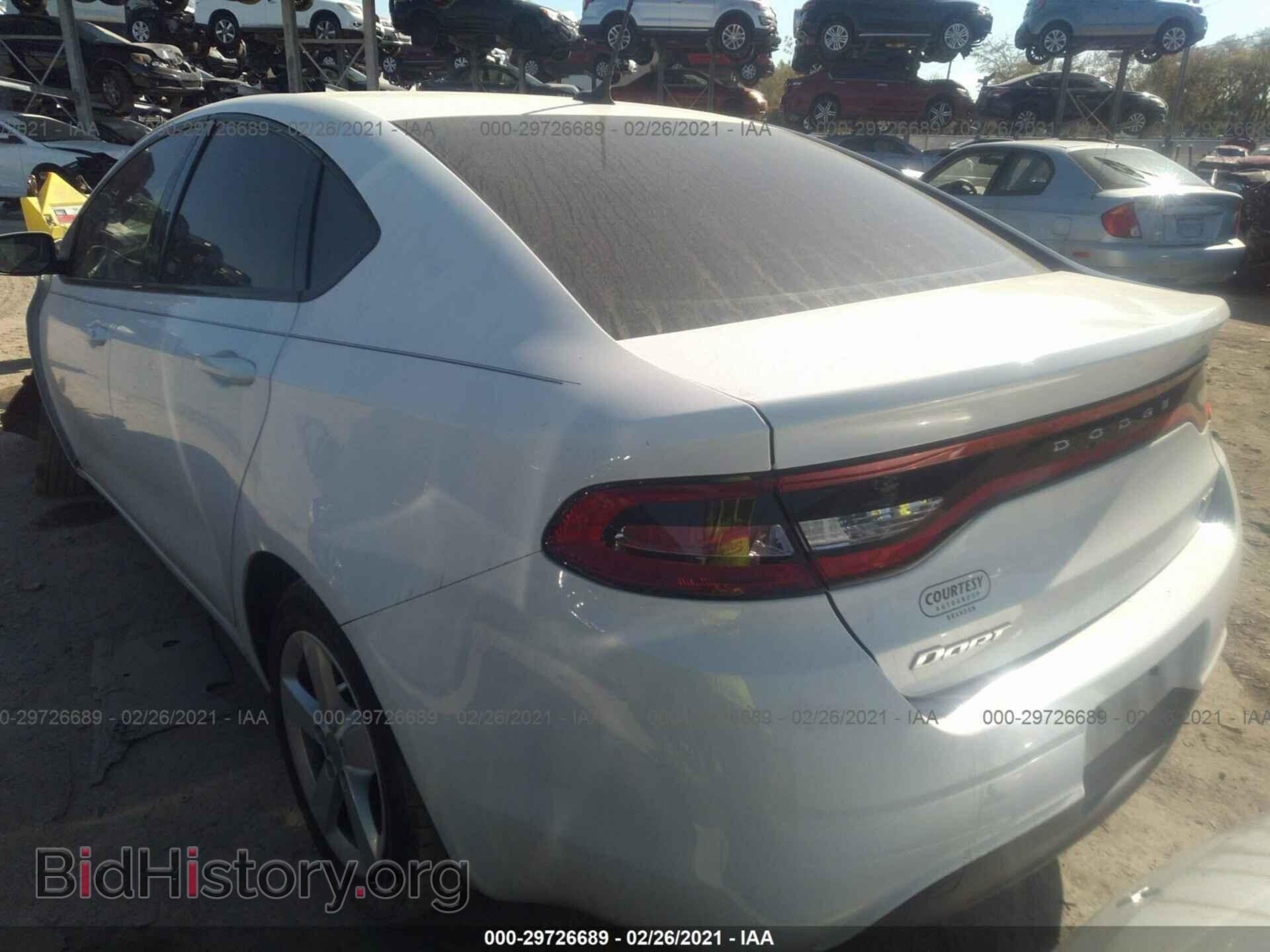 2016 DODGE DART - VIN: 1C3CDFFA4GD796246 - Фото 3