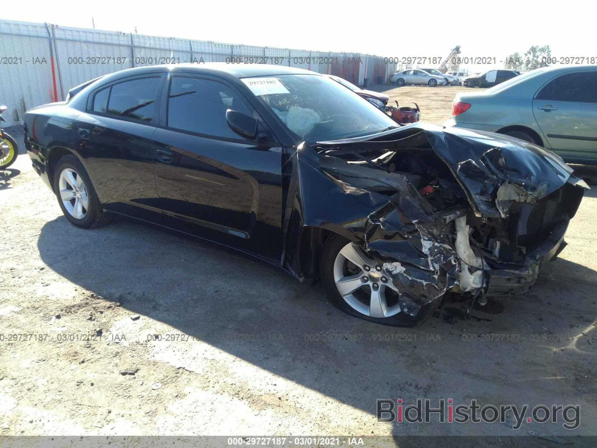 Photo 2C3CDXBG4EH215618 - DODGE CHARGER 2014