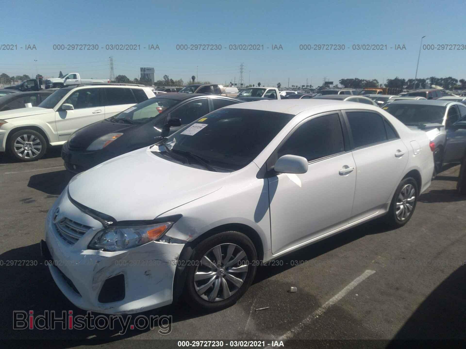 2013 TOYOTA COROLLA - VIN: 5YFBU4EE1DP074659 - Фото 2