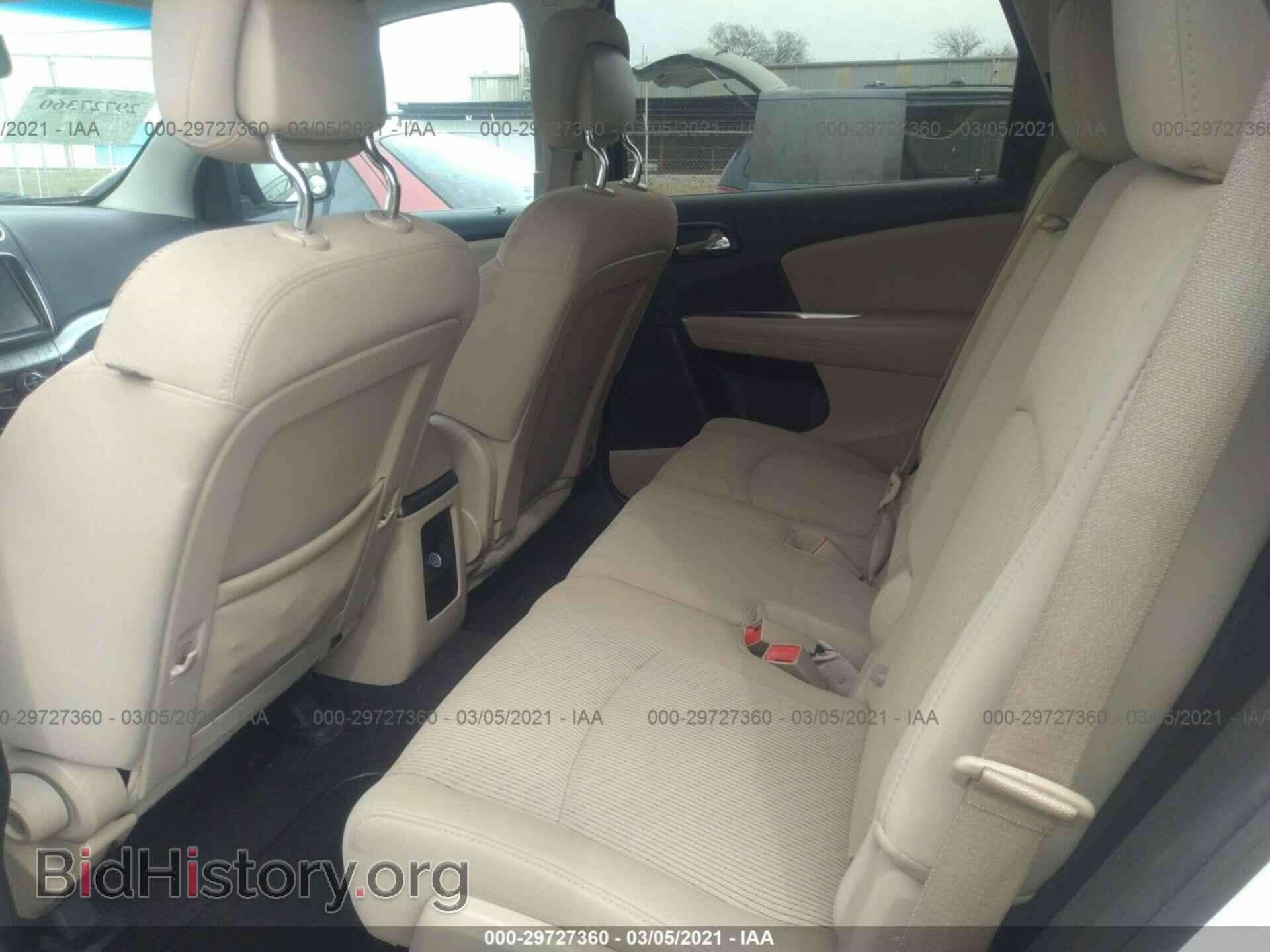 2012 DODGE JOURNEY - VIN: 3C4PDCBGXCT308850 - Фото 8