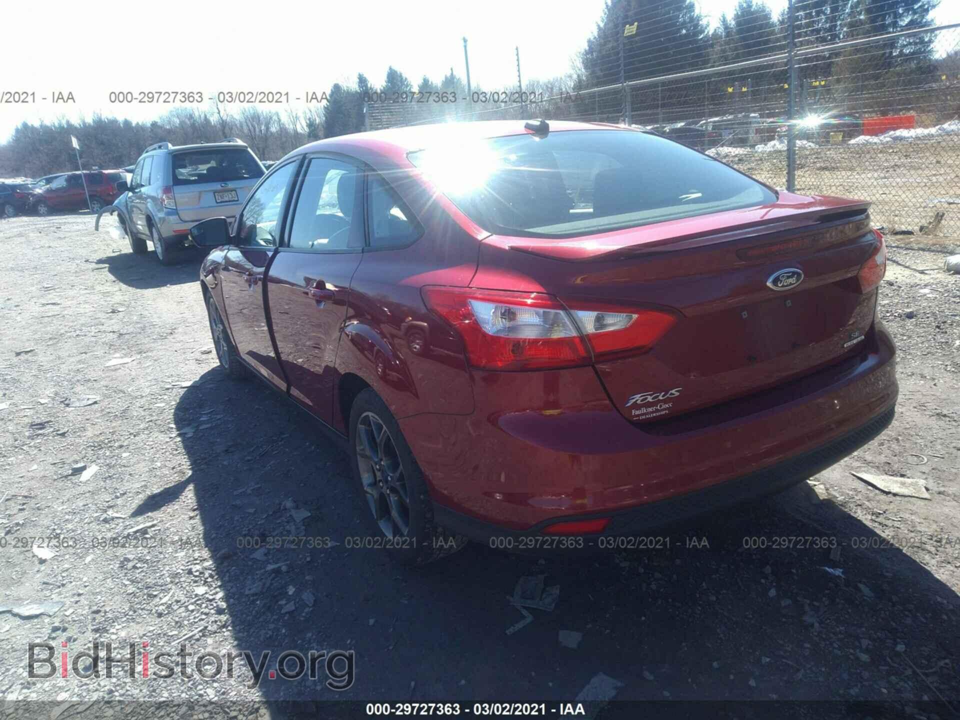 2013 FORD FOCUS - VIN: 1FADP3F26DL326872 - Фото 3