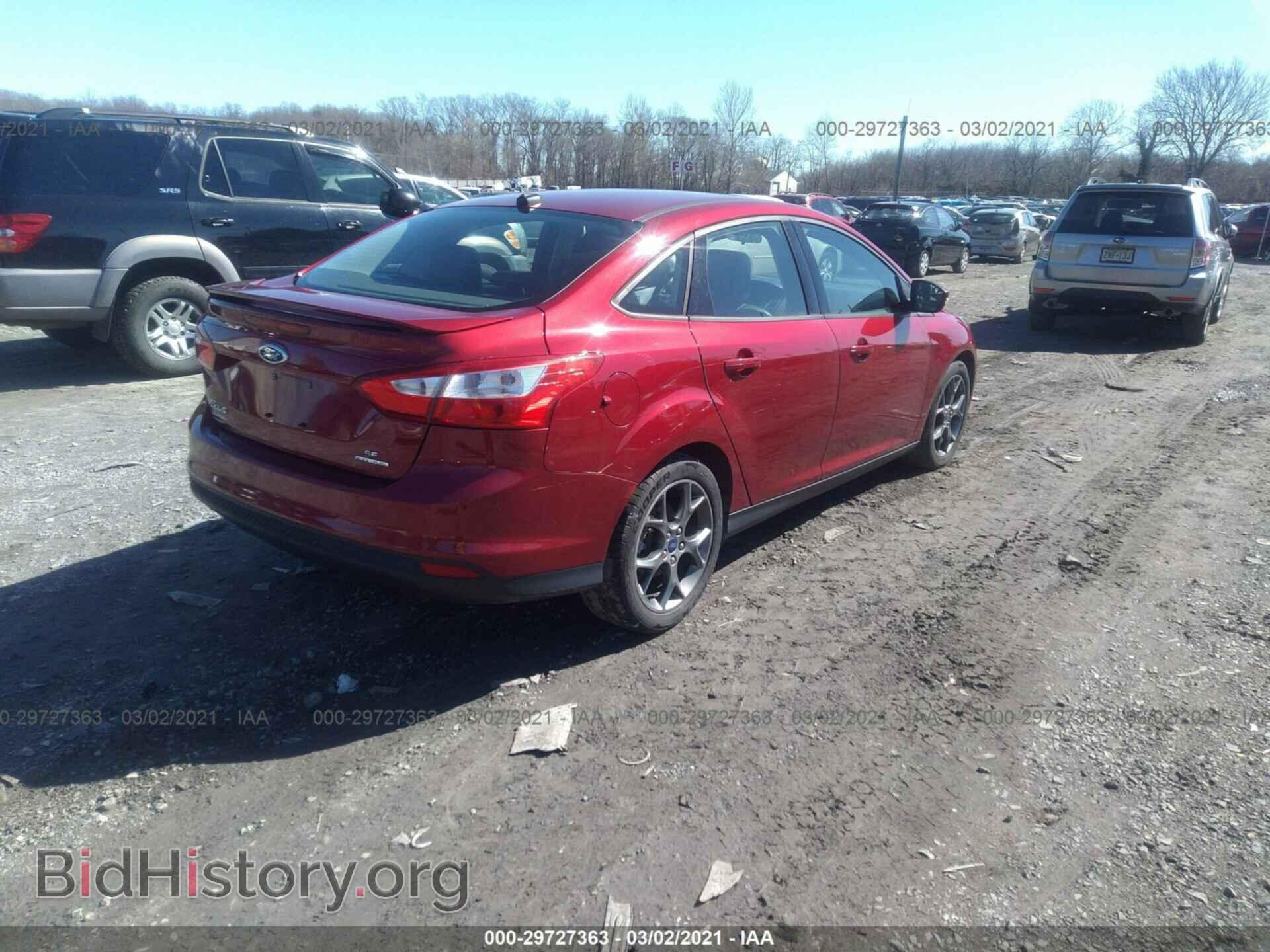 2013 FORD FOCUS - VIN: 1FADP3F26DL326872 - Фото 4