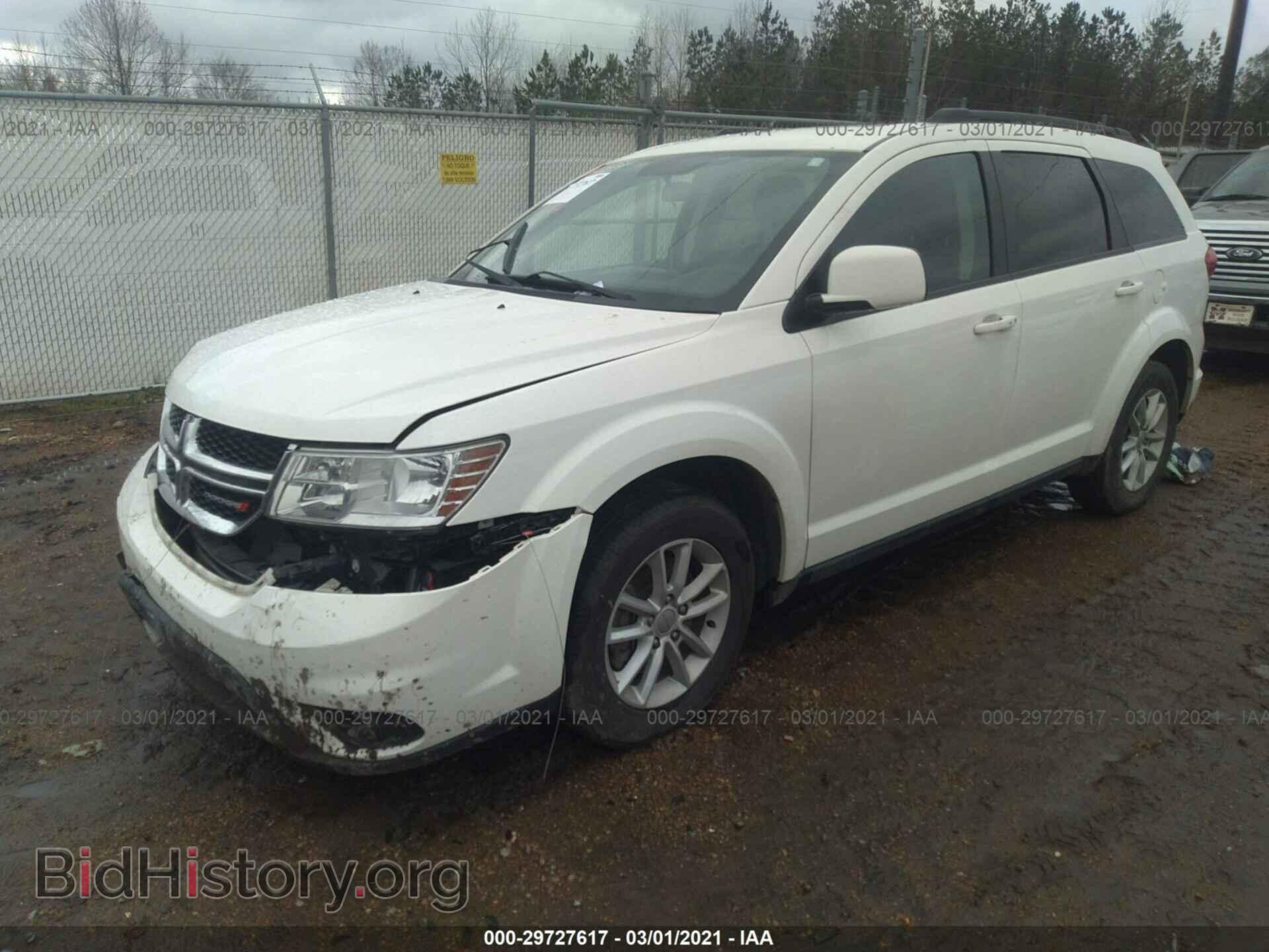 2014 DODGE JOURNEY - VIN: 3C4PDCBB9ET180737 - Фото 2