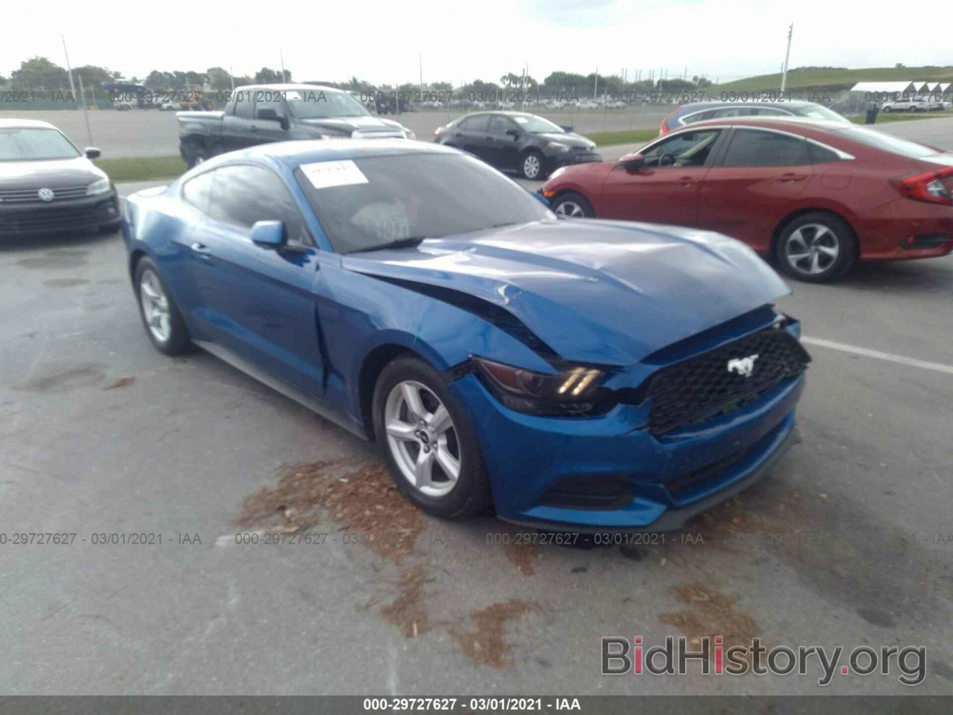 Photo 1FA6P8AM2H5202543 - FORD MUSTANG 2017