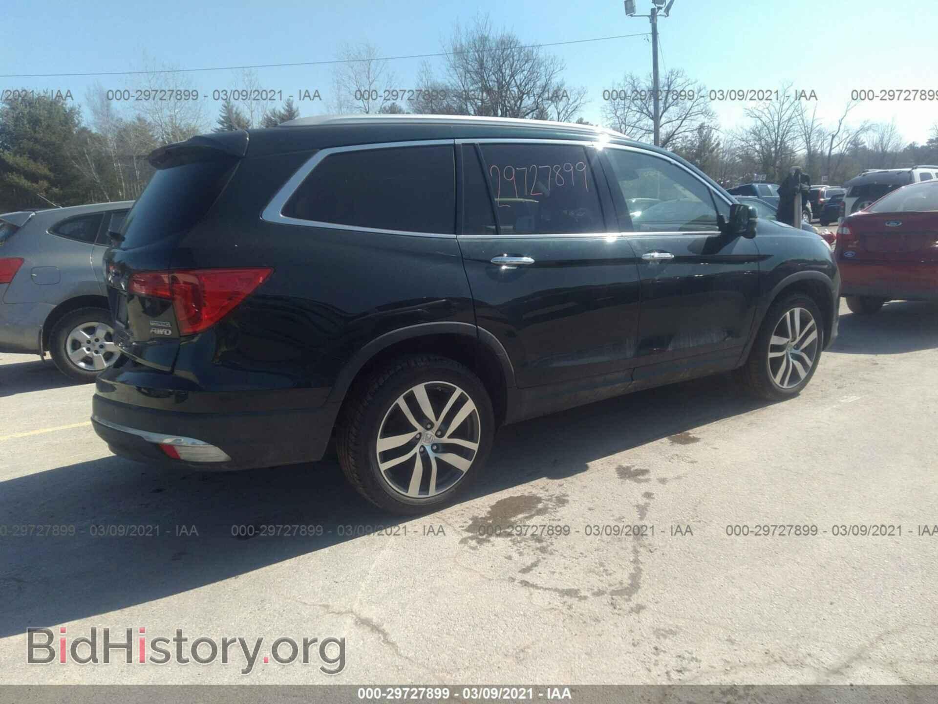 2016 HONDA PILOT - VIN: 5FNYF6H98GB002159 - Фото 4