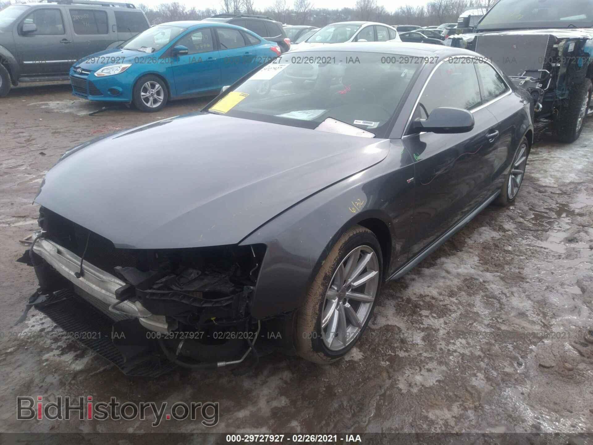 2016 AUDI A5 - VIN: WAUM2AFR4GA020325 - Фото 2
