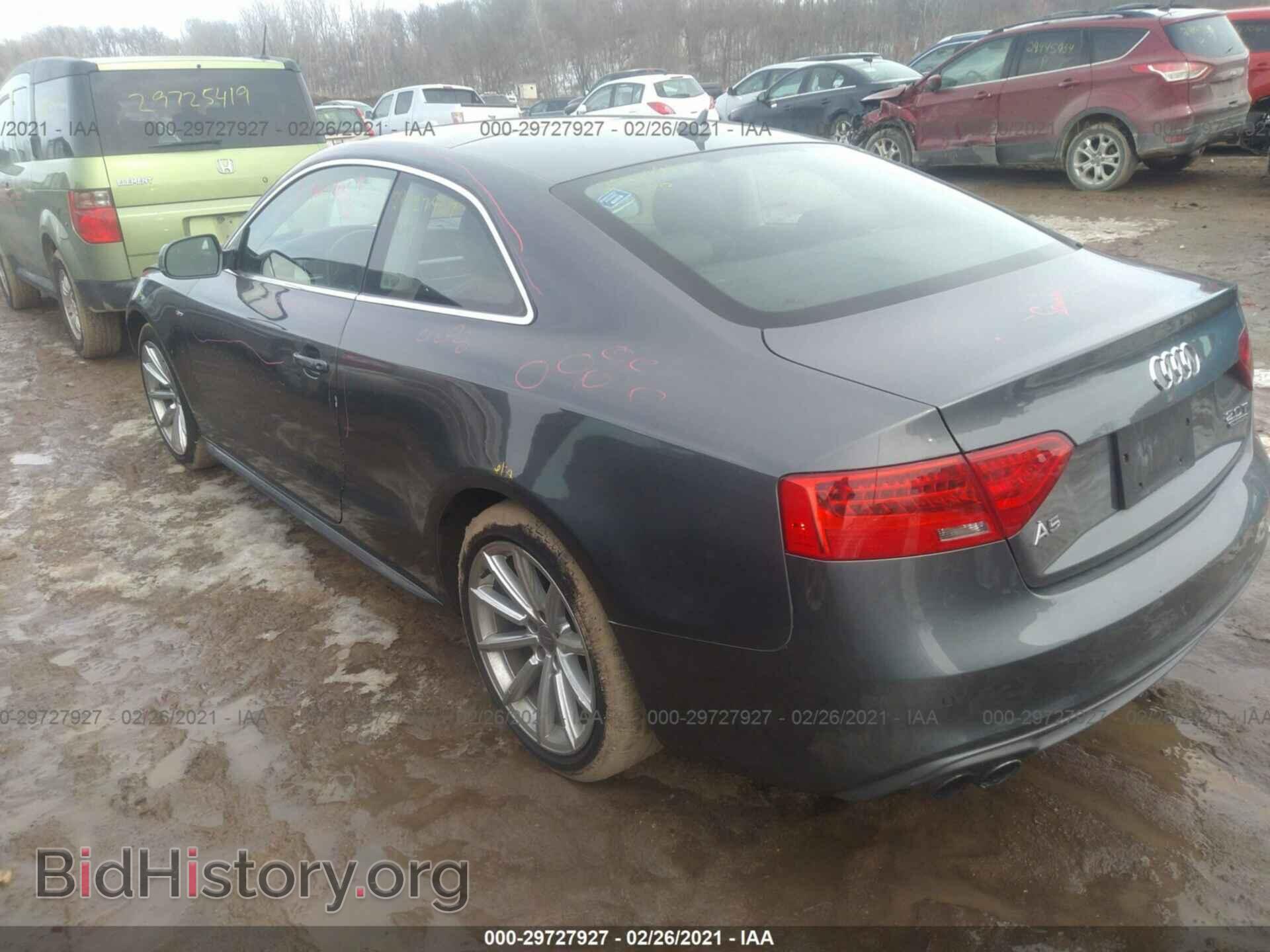 2016 AUDI A5 - VIN: WAUM2AFR4GA020325 - Фото 3