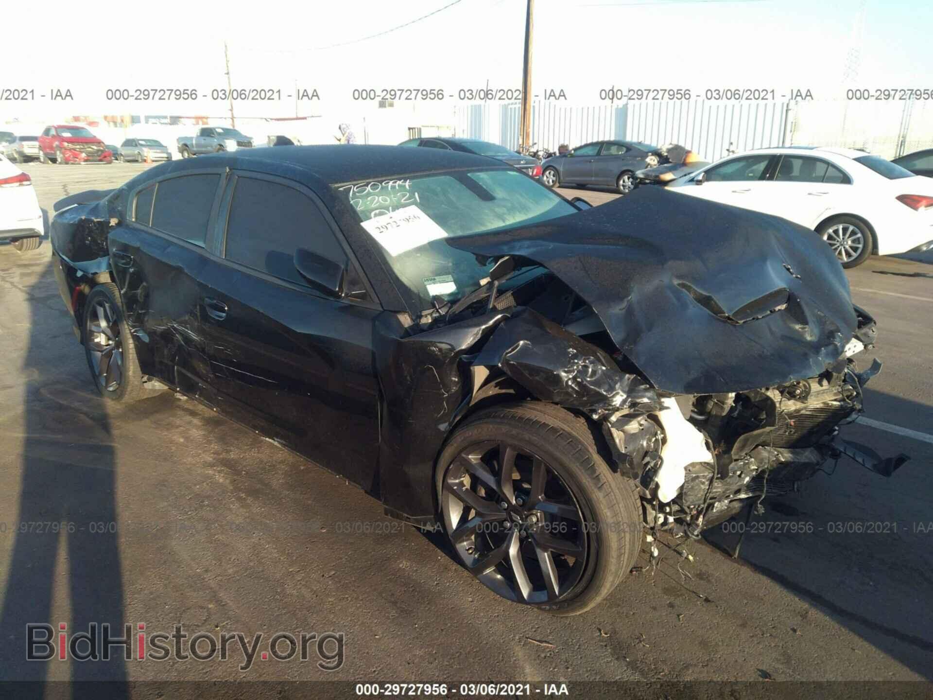 Photo 2C3CDXHG8KH511132 - DODGE CHARGER 2019