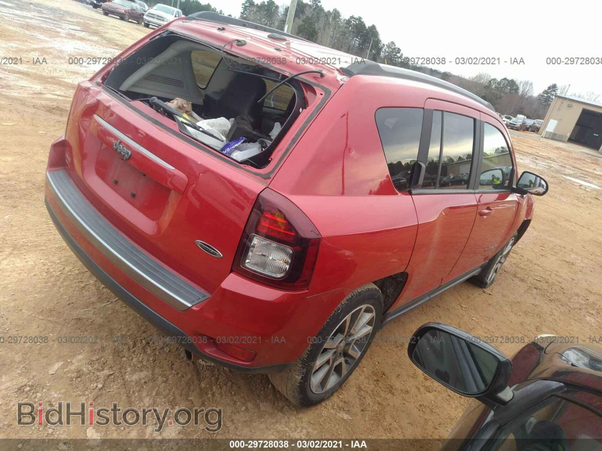 2017 JEEP COMPASS - VIN: 1C4NJCBA9HD102461 - Фото 4