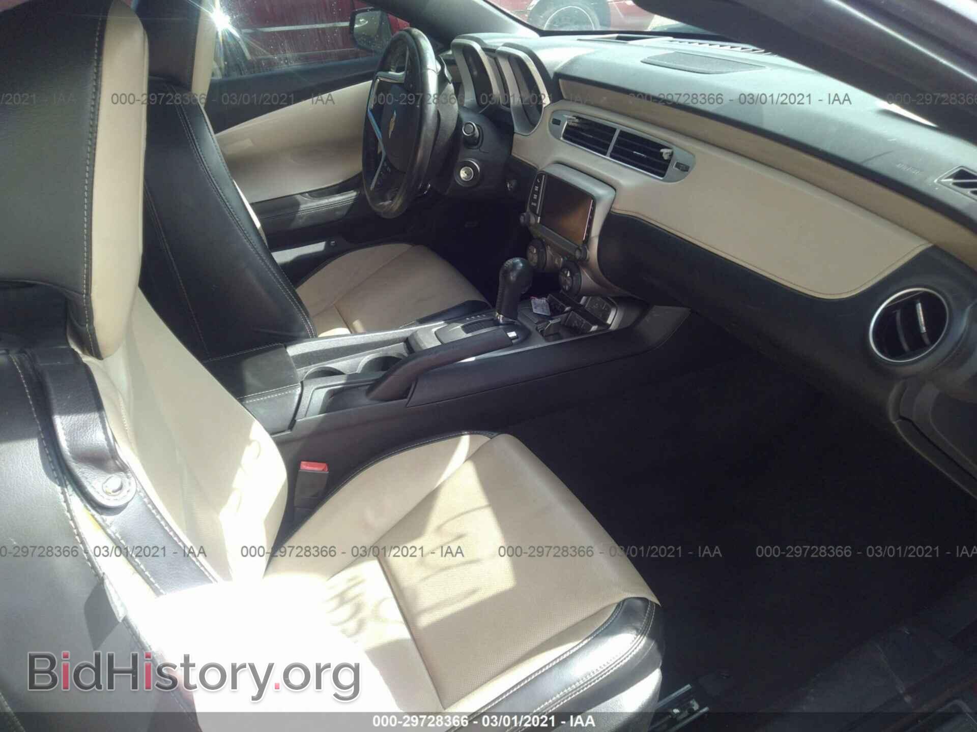 2014 CHEVROLET CAMARO - VIN: 2G1FK3DJ3E9204502 - Фото 5