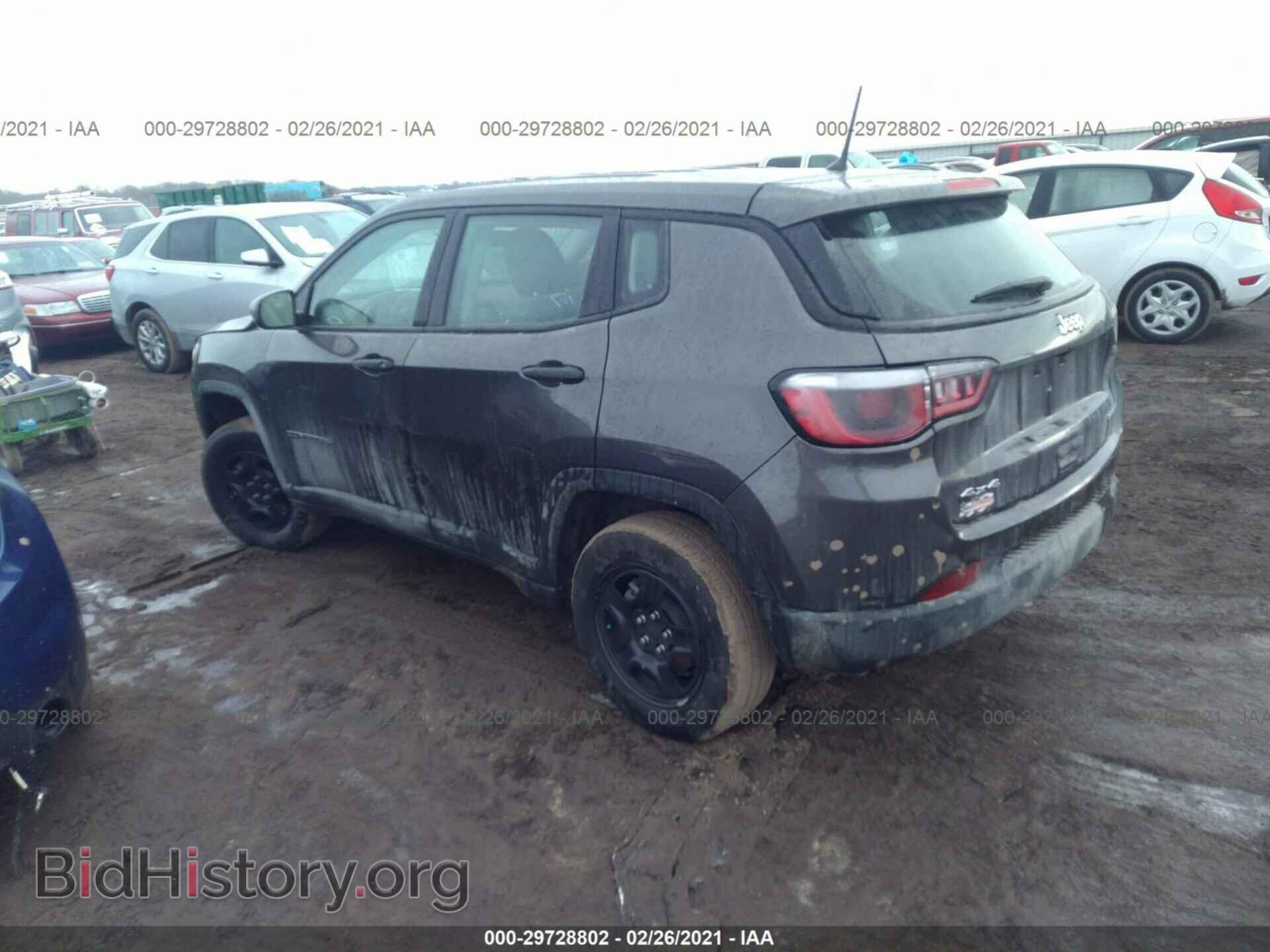 2018 JEEP COMPASS - VIN: 3C4NJDAB8JT402251 - Фото 3