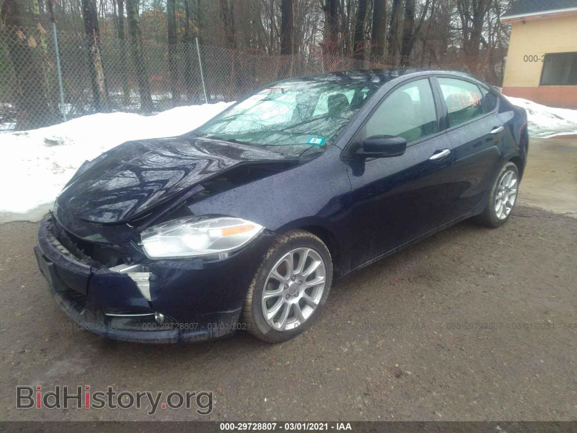 2013 DODGE DART - VIN: 1C3CDFCA1DD330144 - Фото 2