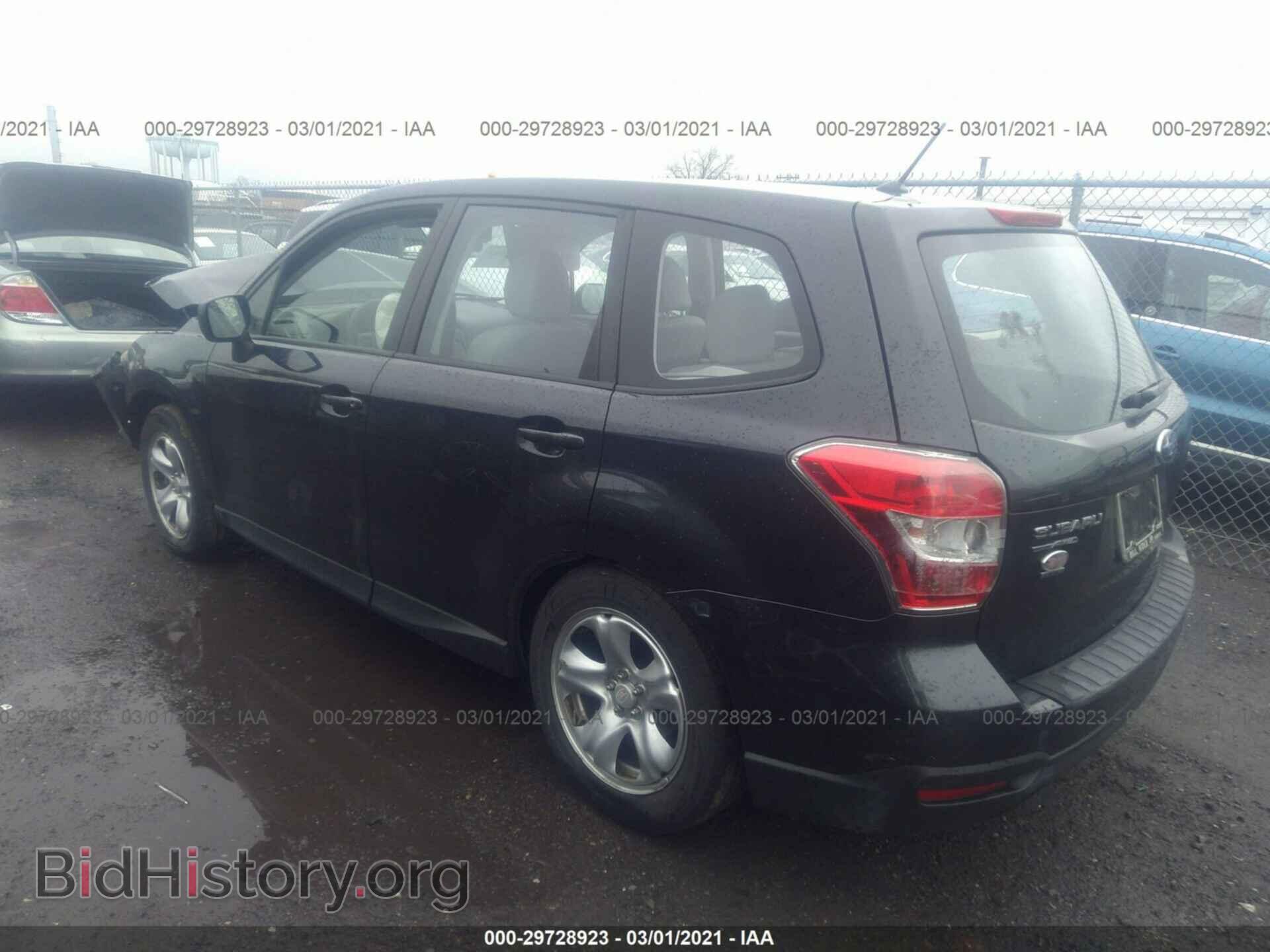 2014 SUBARU FORESTER - VIN: JF2SJAAC8EH541926 - Photo 3