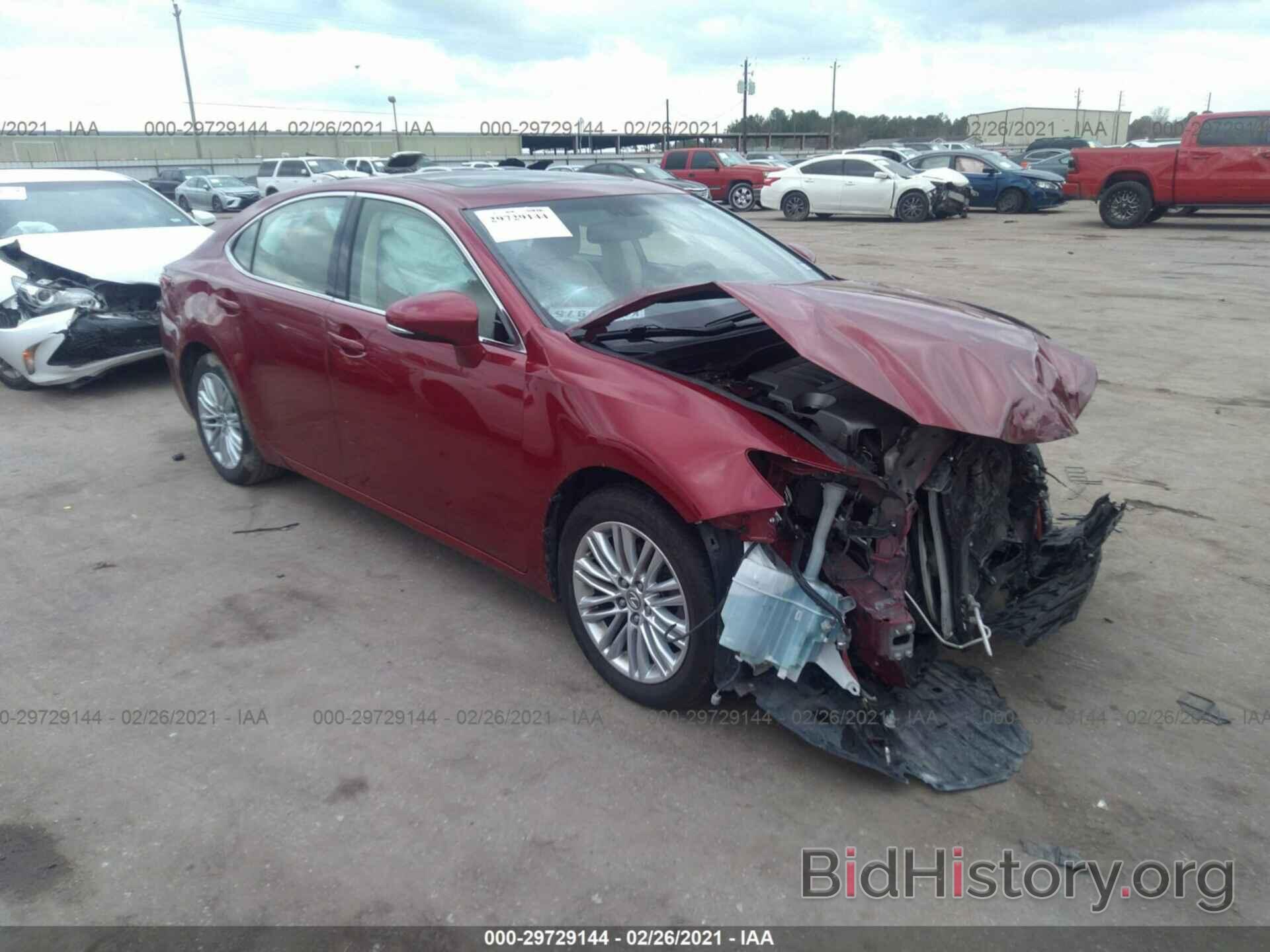 Photo JTHBK1GG7F2187924 - LEXUS ES 350 2015