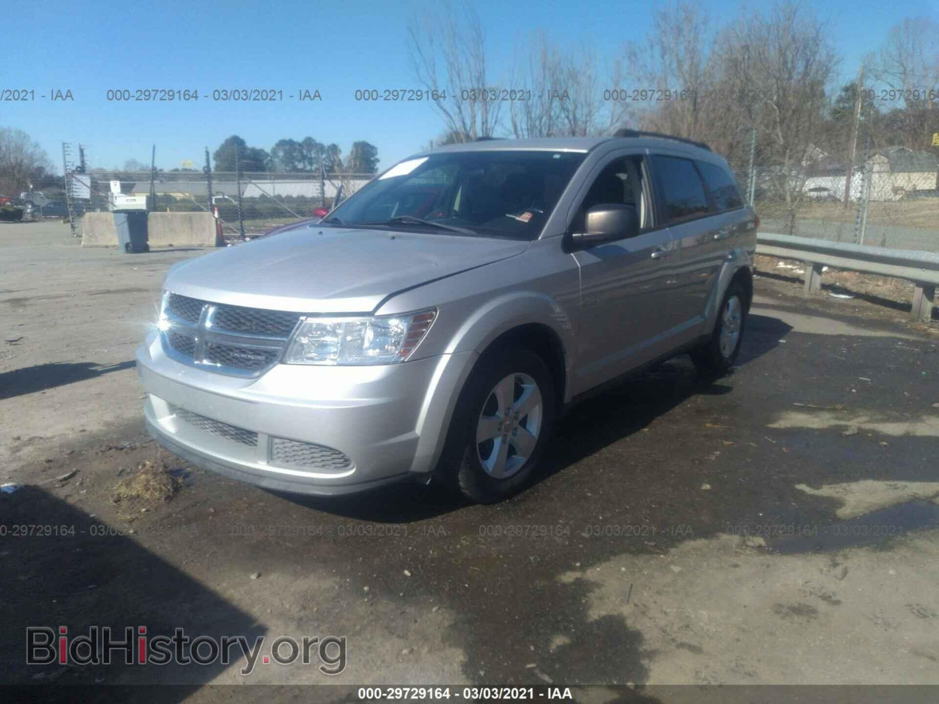 2012 DODGE JOURNEY - VIN: 3C4PDCAB3CT184328 - Фото 2