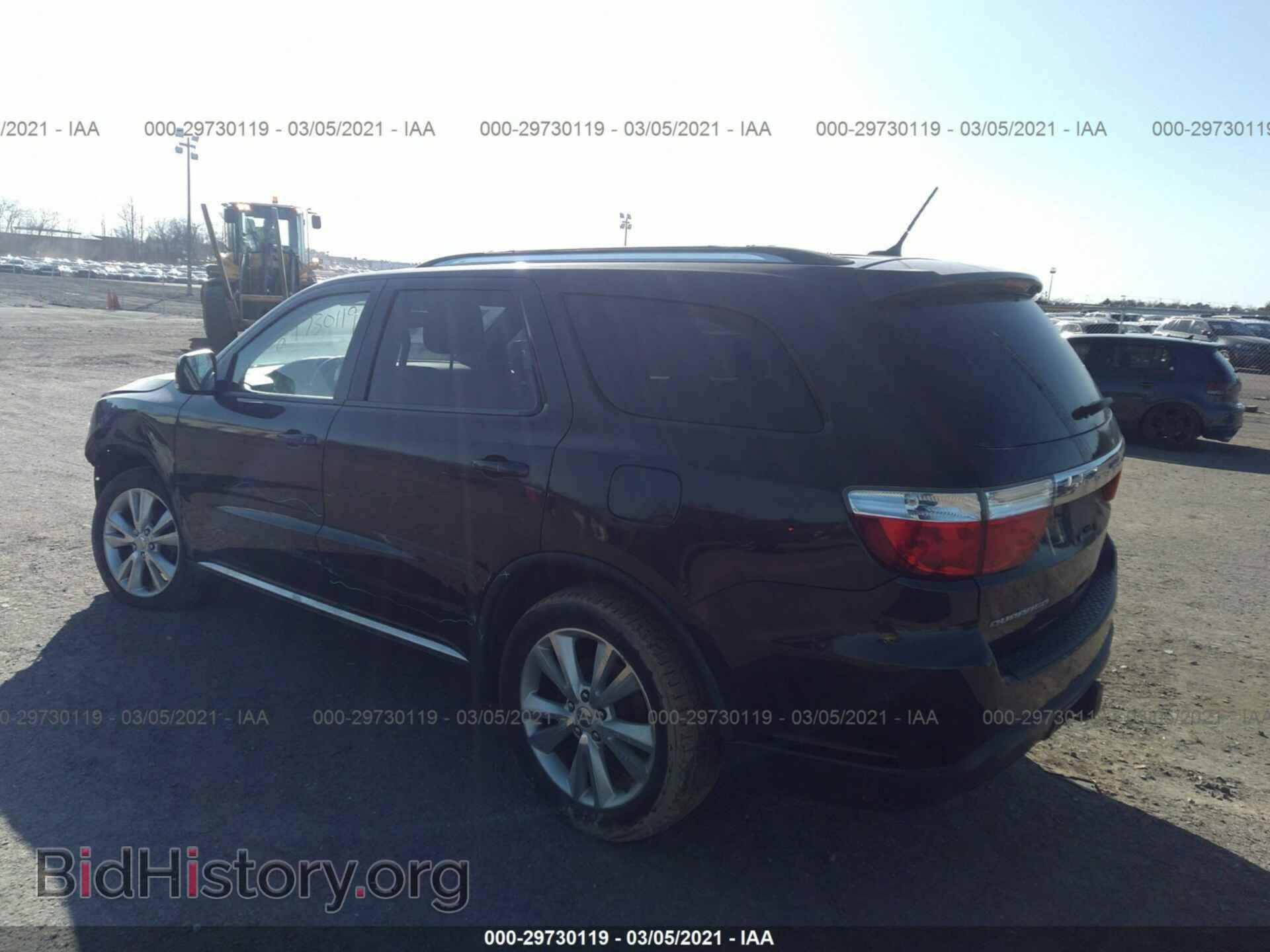 2012 DODGE DURANGO - VIN: 1C4RDHDG2CC330629 - Фото 3