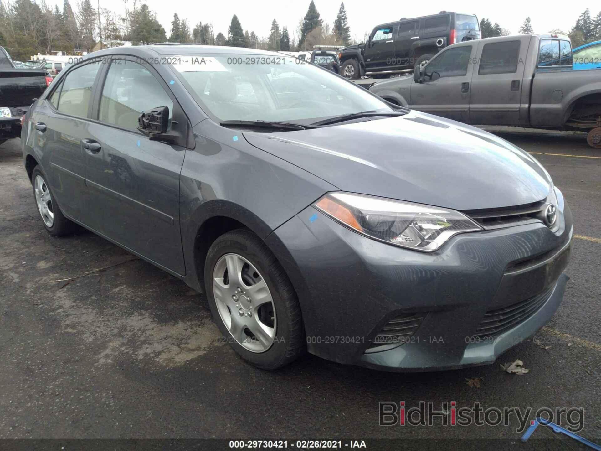 Photo 2T1BURHEXGC537492 - TOYOTA COROLLA 2016