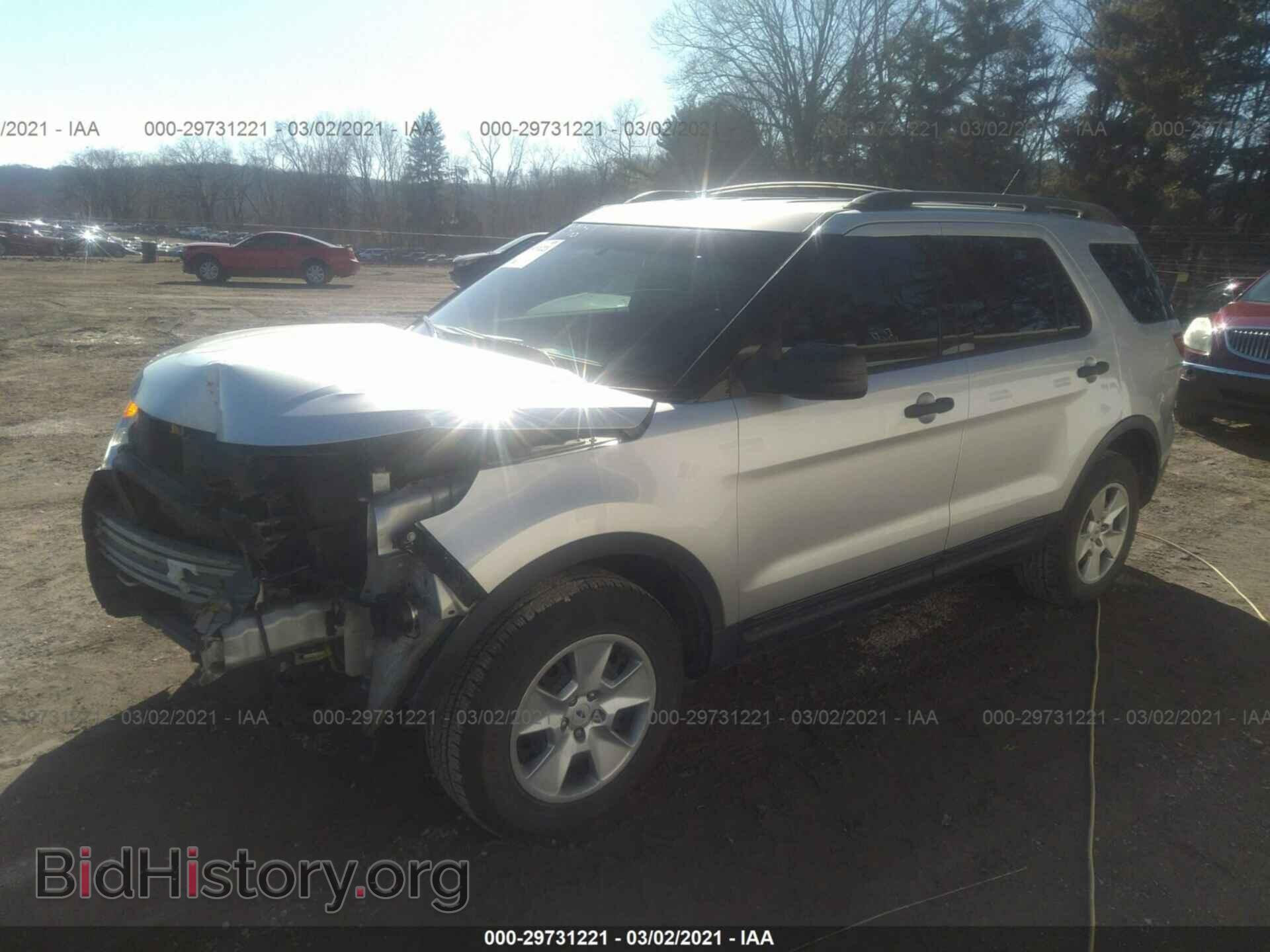 2013 FORD EXPLORER - VIN: 1FM5K8B8XDGB90285 - Фото 2
