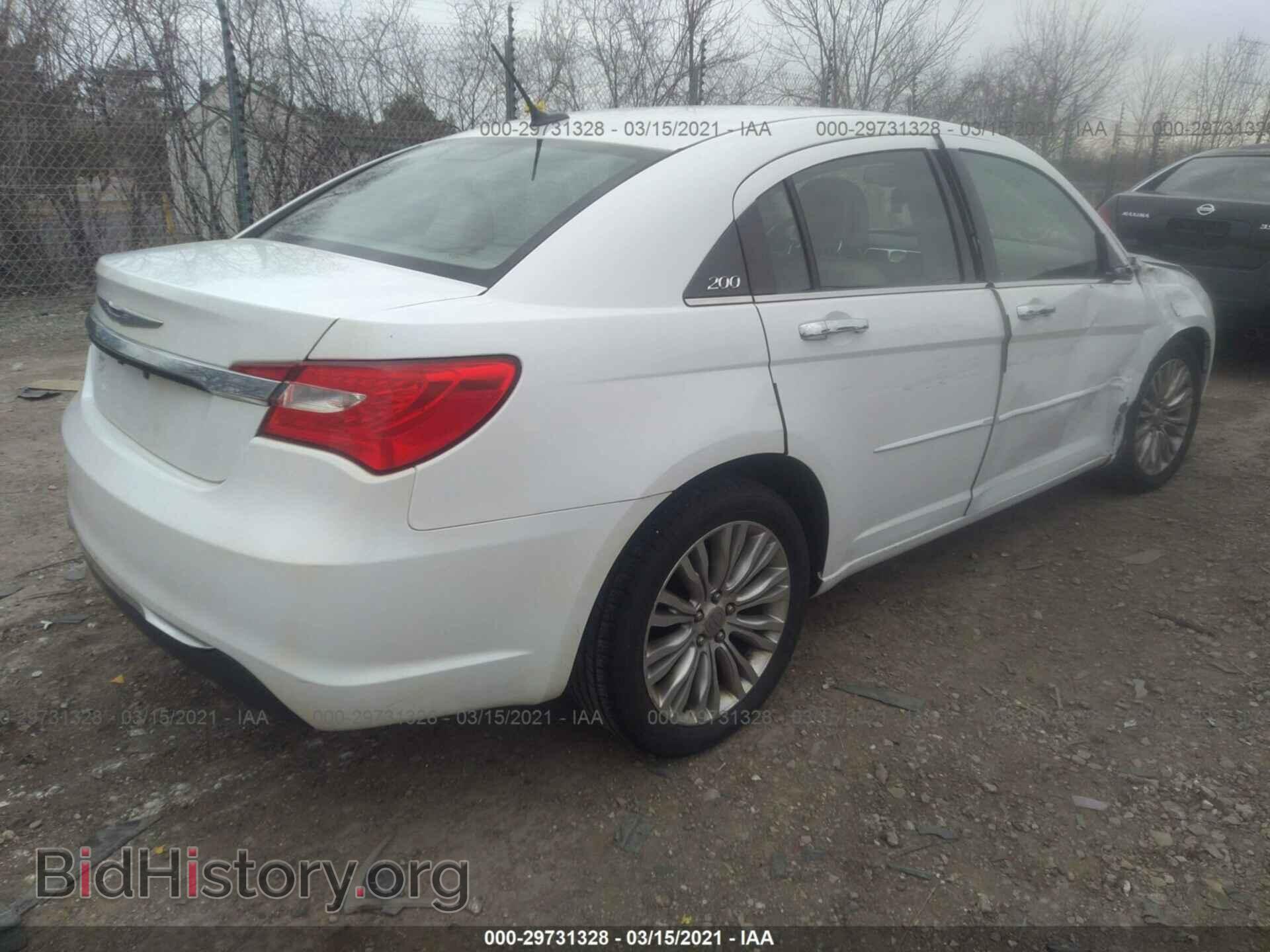 2012 CHRYSLER 200 - VIN: 1C3CCBCBXCN166552 - Фото 4