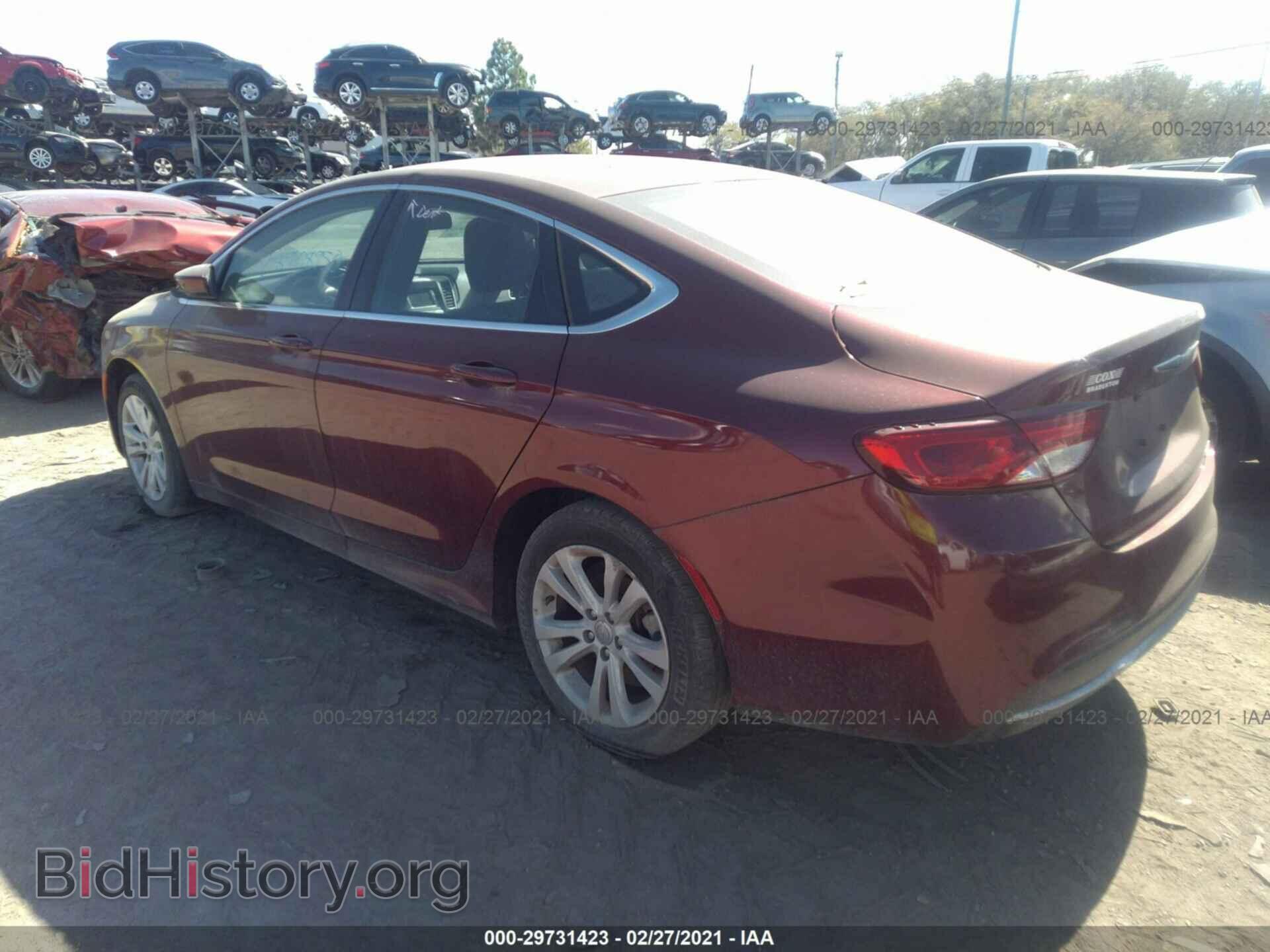 2015 CHRYSLER 200 - VIN: 1C3CCCAB3FN618841 - Фото 3