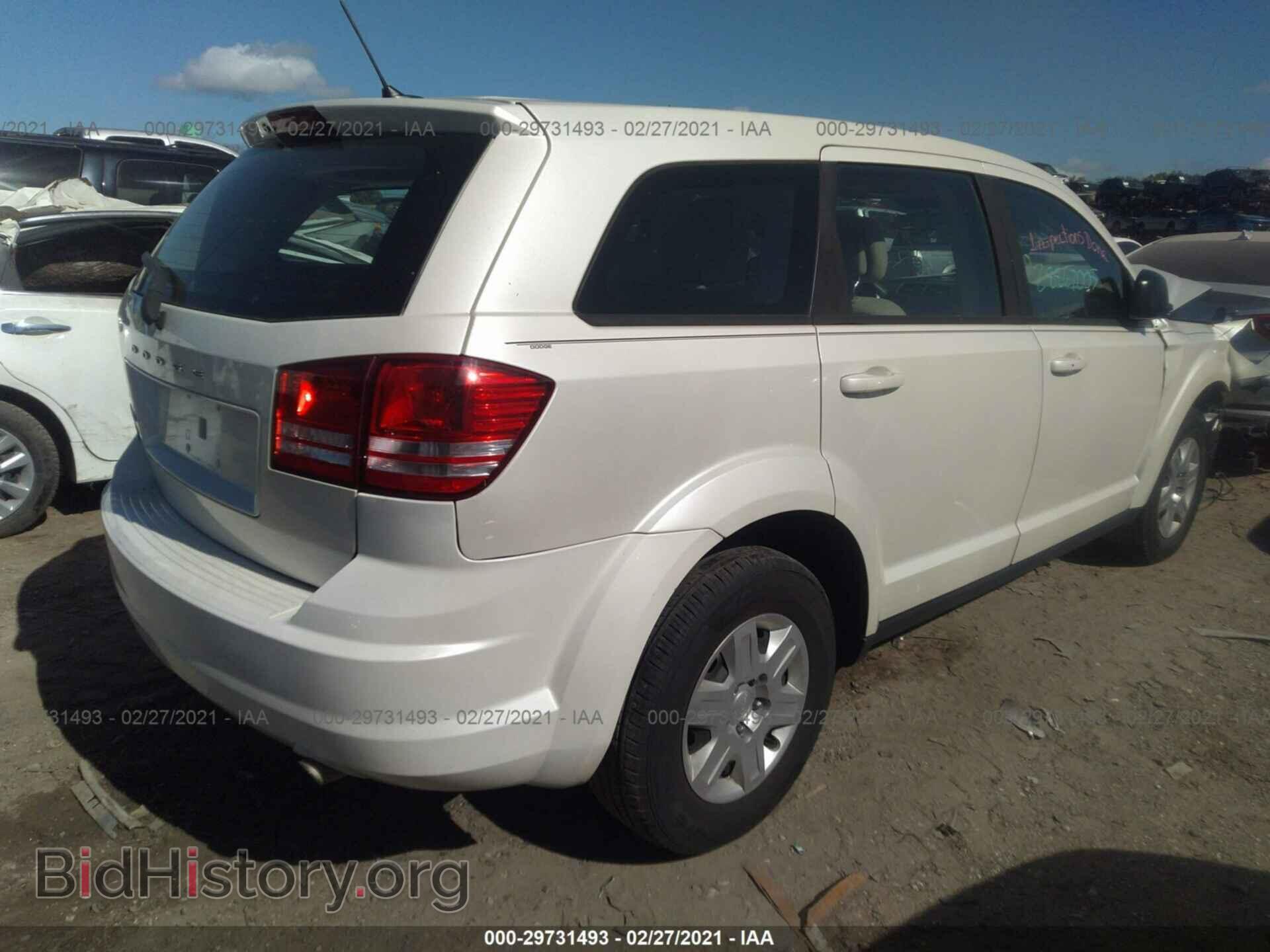 2012 DODGE JOURNEY - VIN: 3C4PDCAB0CT314923 - Фото 4