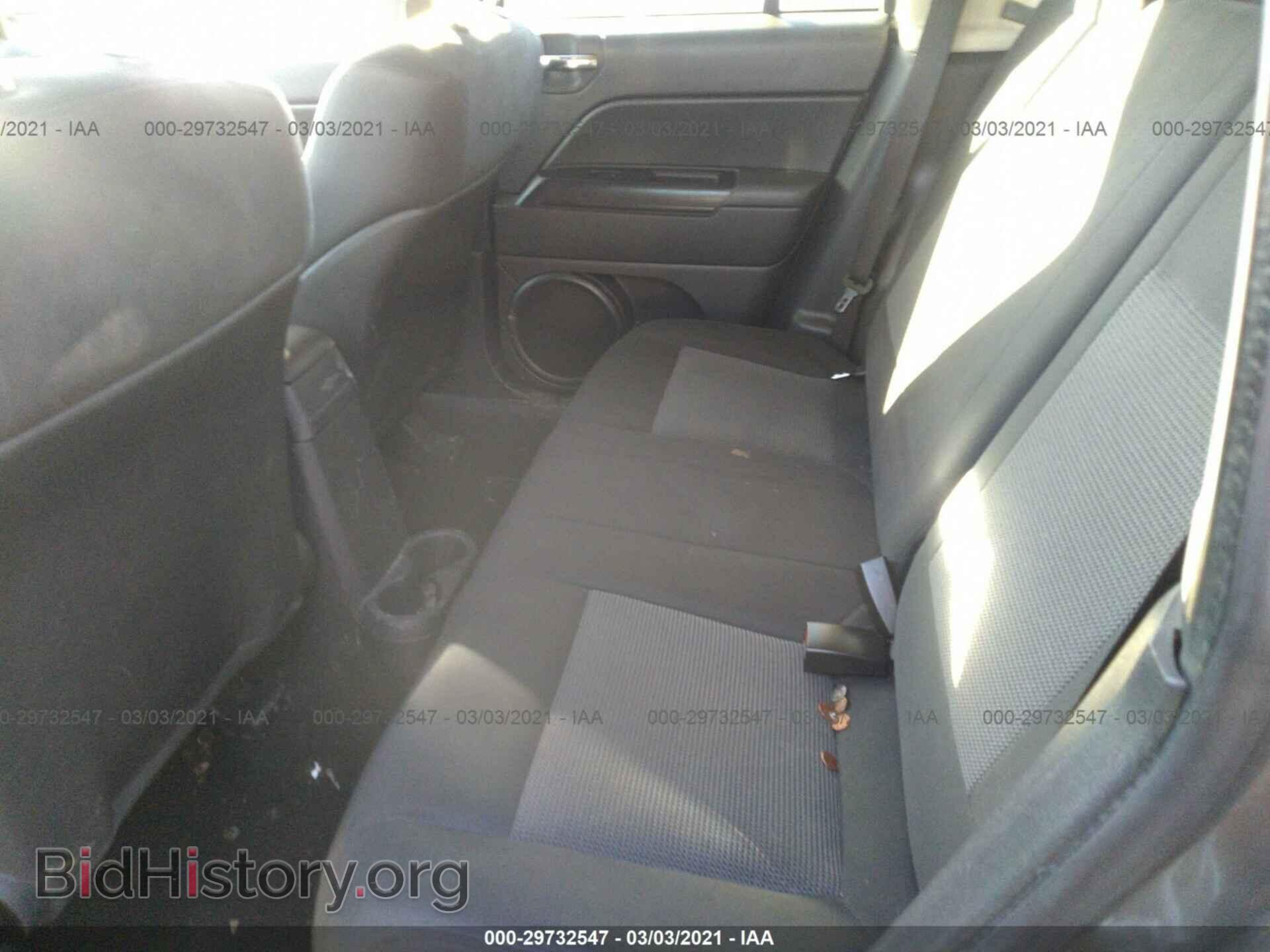 2012 JEEP COMPASS - VIN: 1C4NJDBB7CD567196 - Фото 8