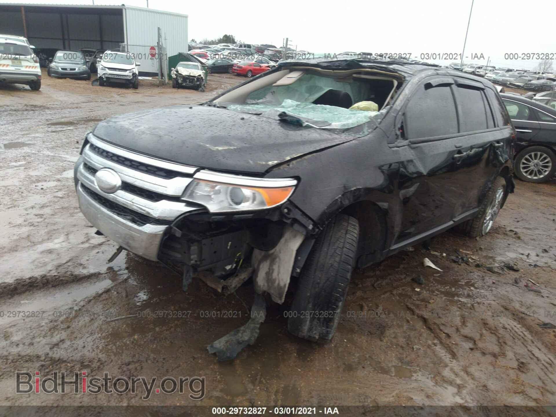 2014 FORD EDGE - VIN: 2FMDK3JC6EBA09647 - Фото 2