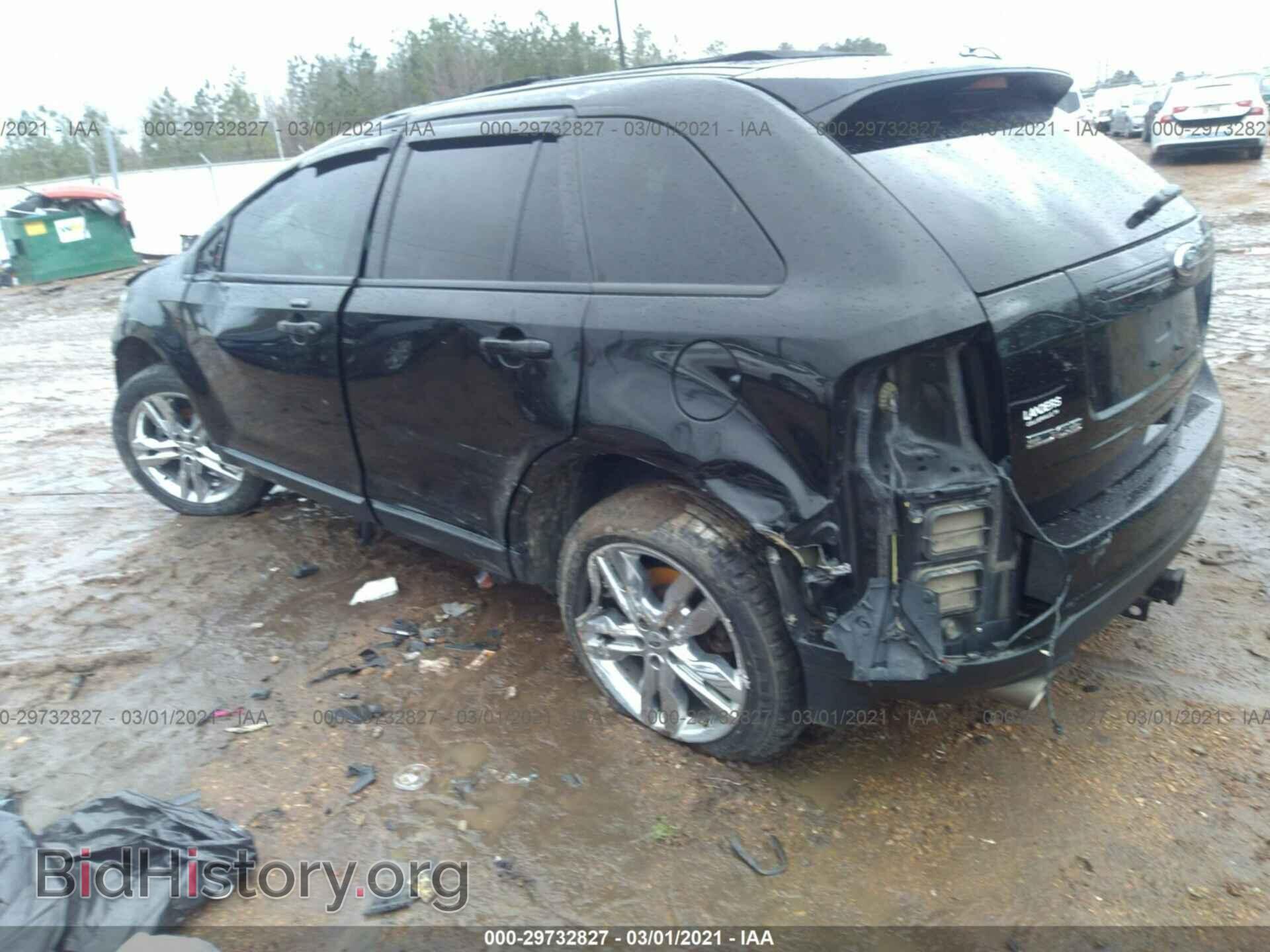 2014 FORD EDGE - VIN: 2FMDK3JC6EBA09647 - Фото 3