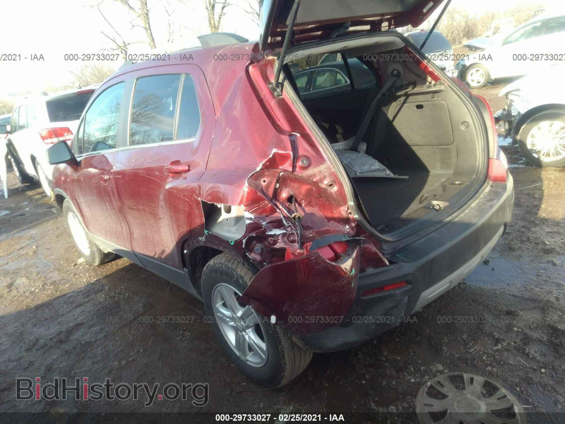 2016 CHEVROLET TRAX - VIN: 3GNCJLSB5GL277368 - Фото 3