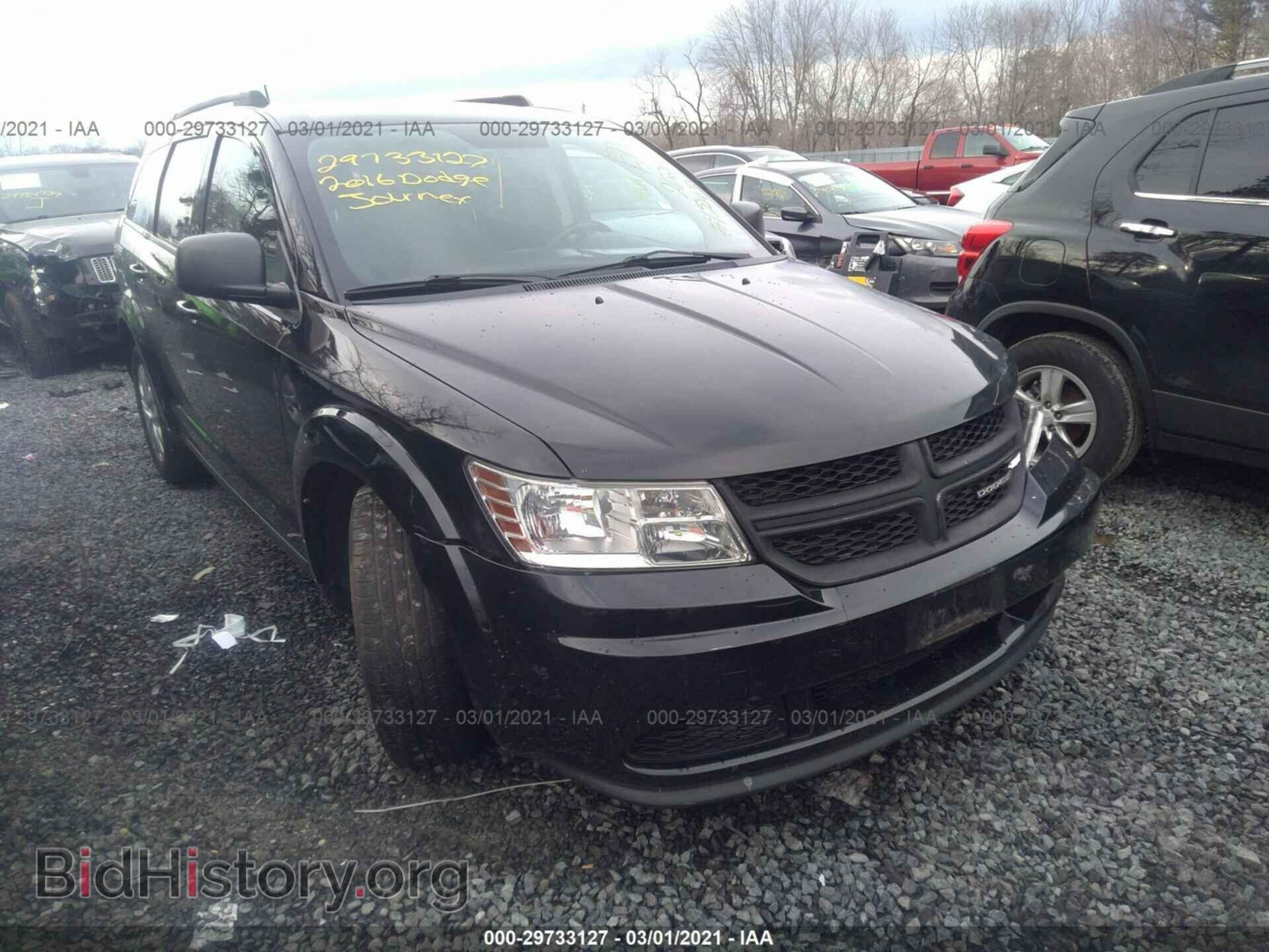 Фотография 3C4PDCAB4GT215043 - DODGE JOURNEY 2016
