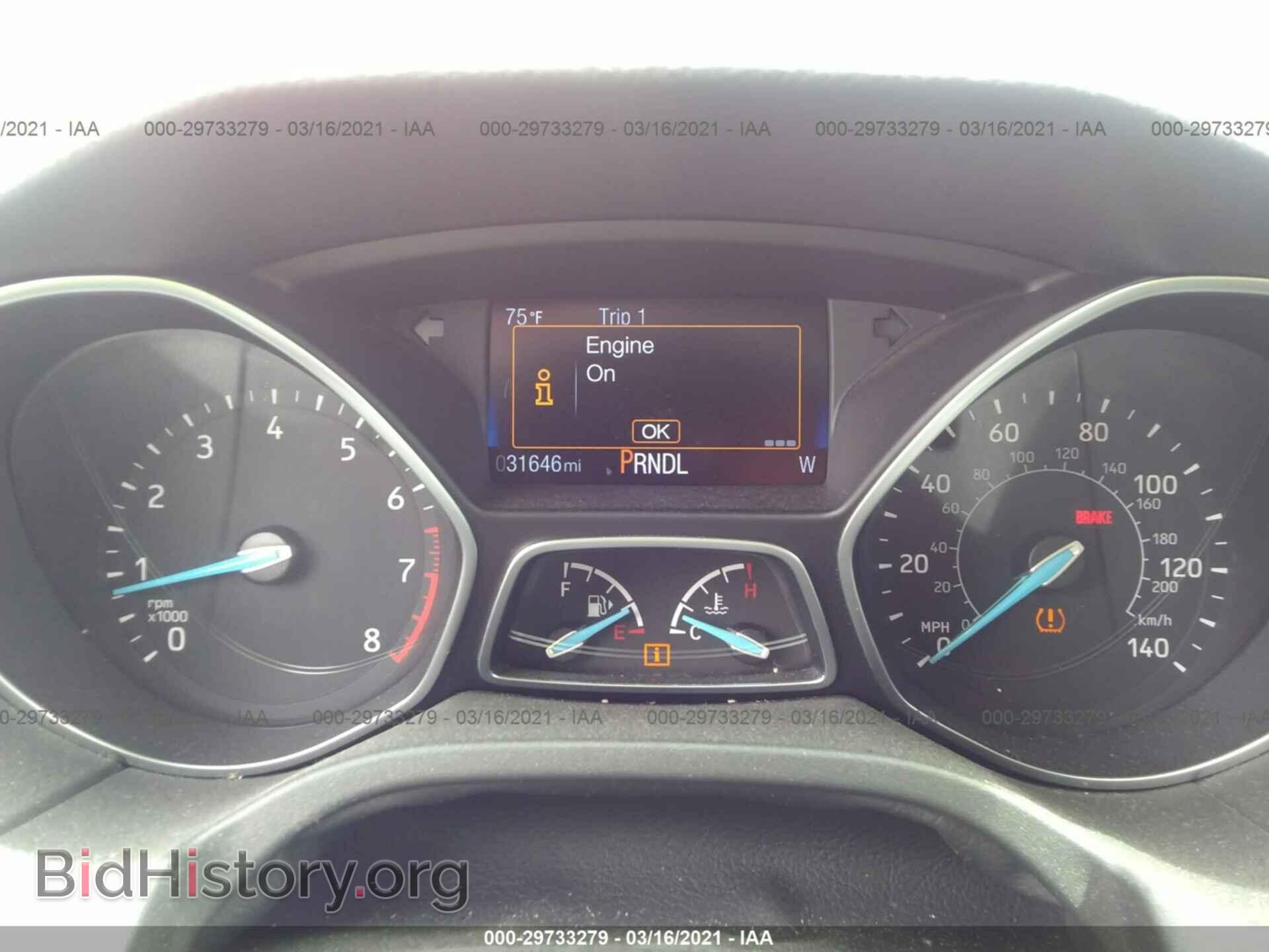 2016 FORD FOCUS - VIN: 1FADP3K25GL253441 - Фото 7