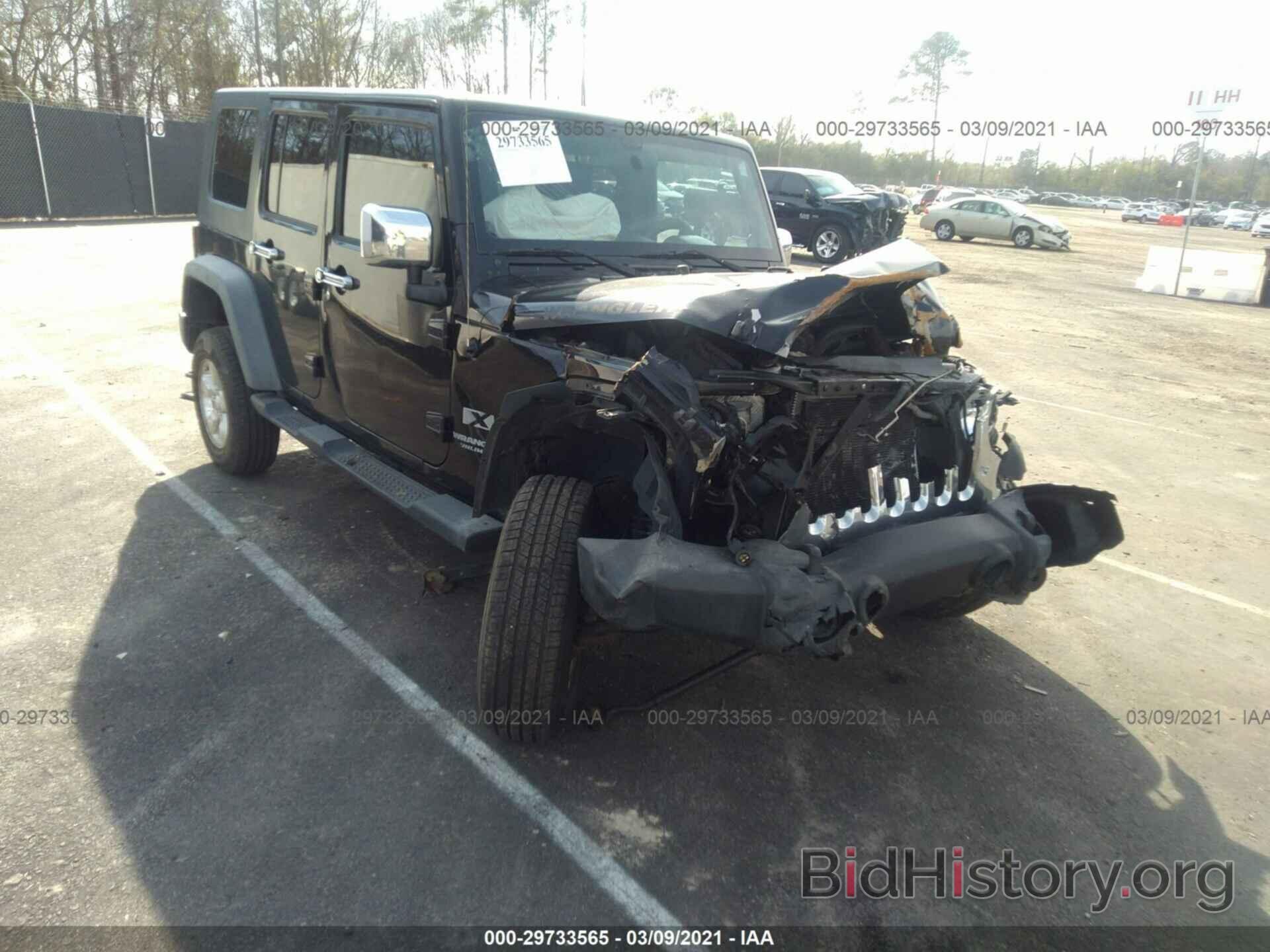 Photo 1J4GA39189L780893 - JEEP WRANGLER UNLIMITED 2009