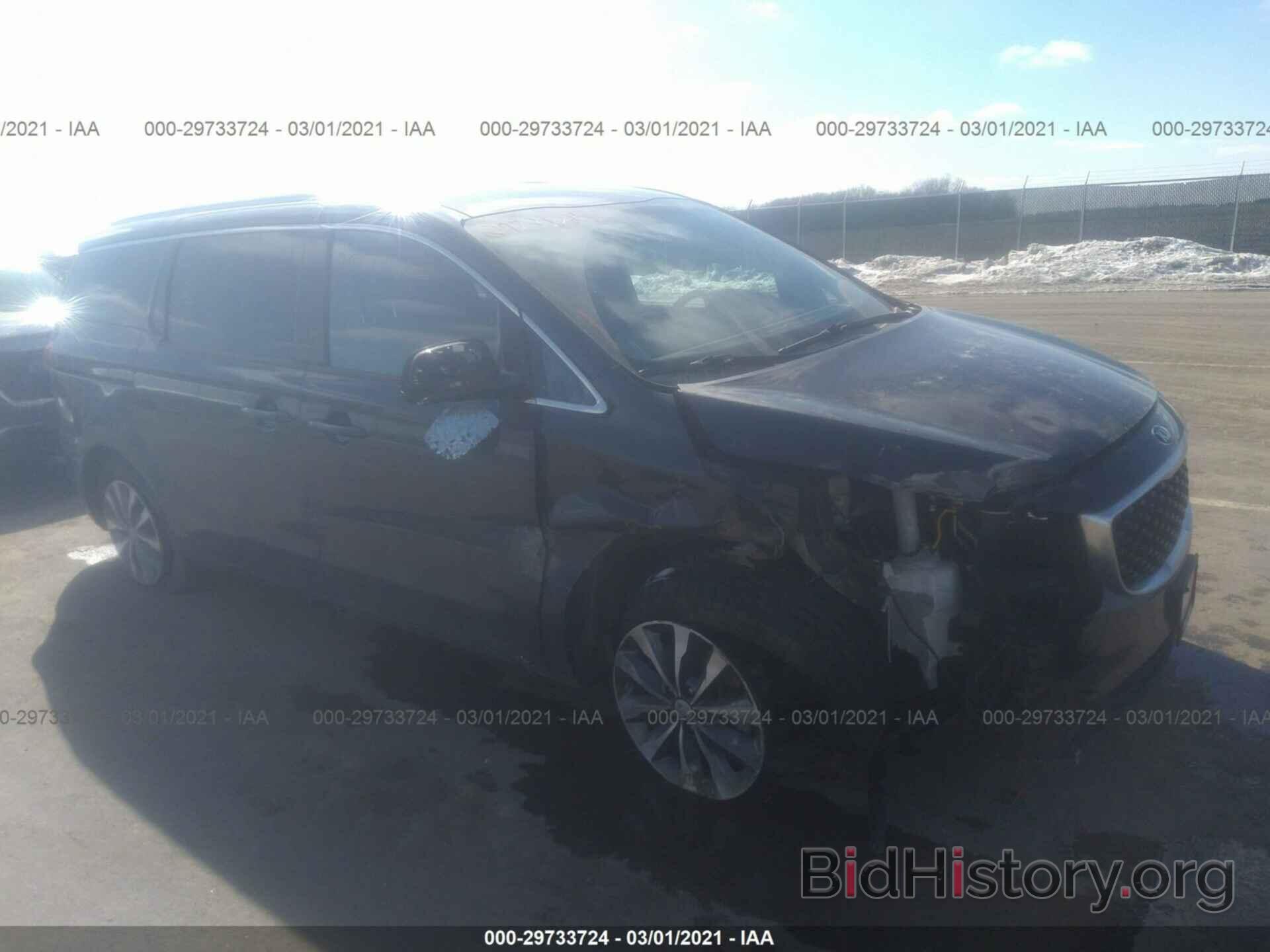 Photo KNDMC5C13H6324403 - KIA SEDONA 2017