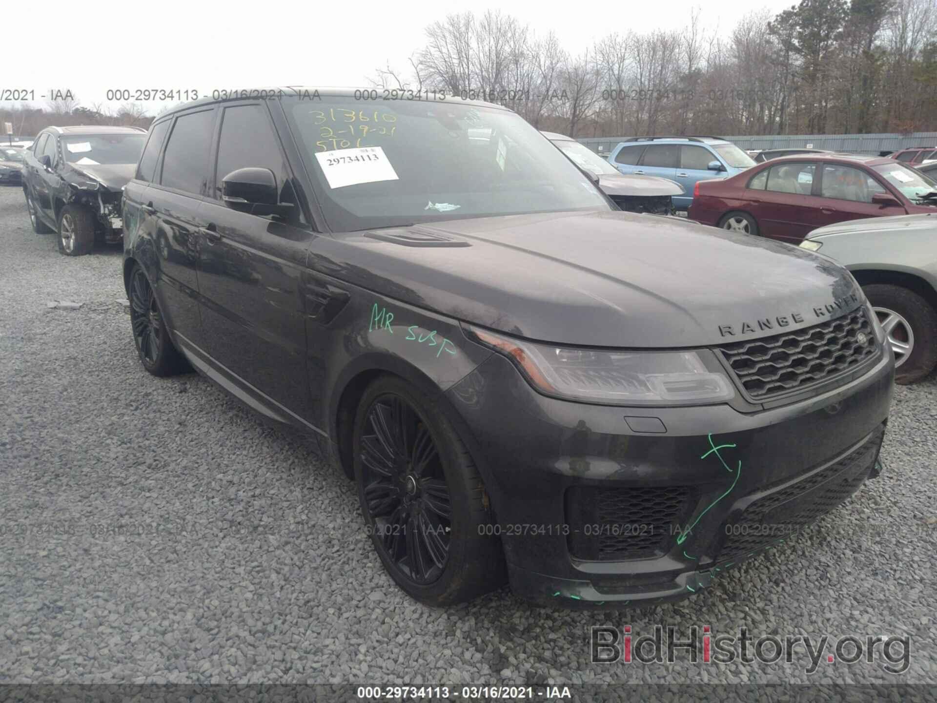 Photo SALWR2RE2KA868422 - LAND ROVER RANGE ROVER SPORT 2019