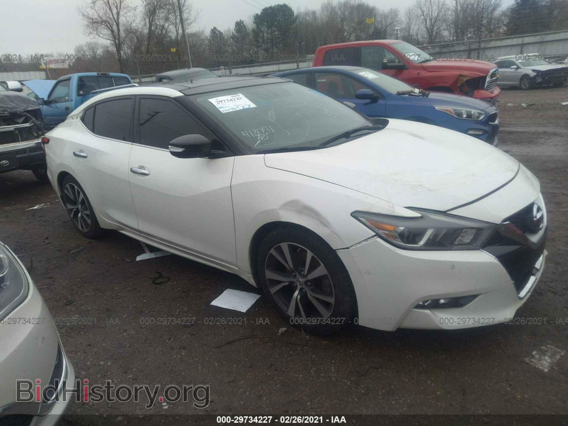 Фотография 1N4AA6AP7GC412091 - NISSAN MAXIMA 2016