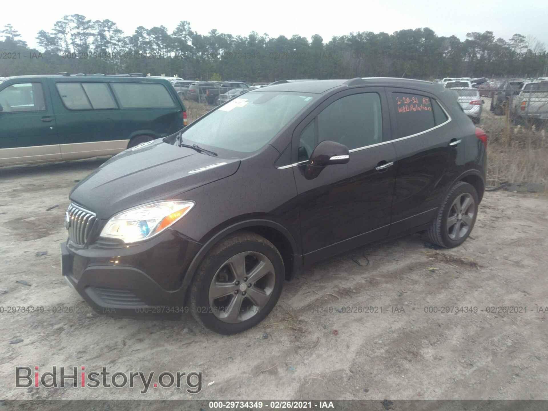 2014 BUICK ENCORE - VIN: KL4CJASB3EB552192 - Фото 2