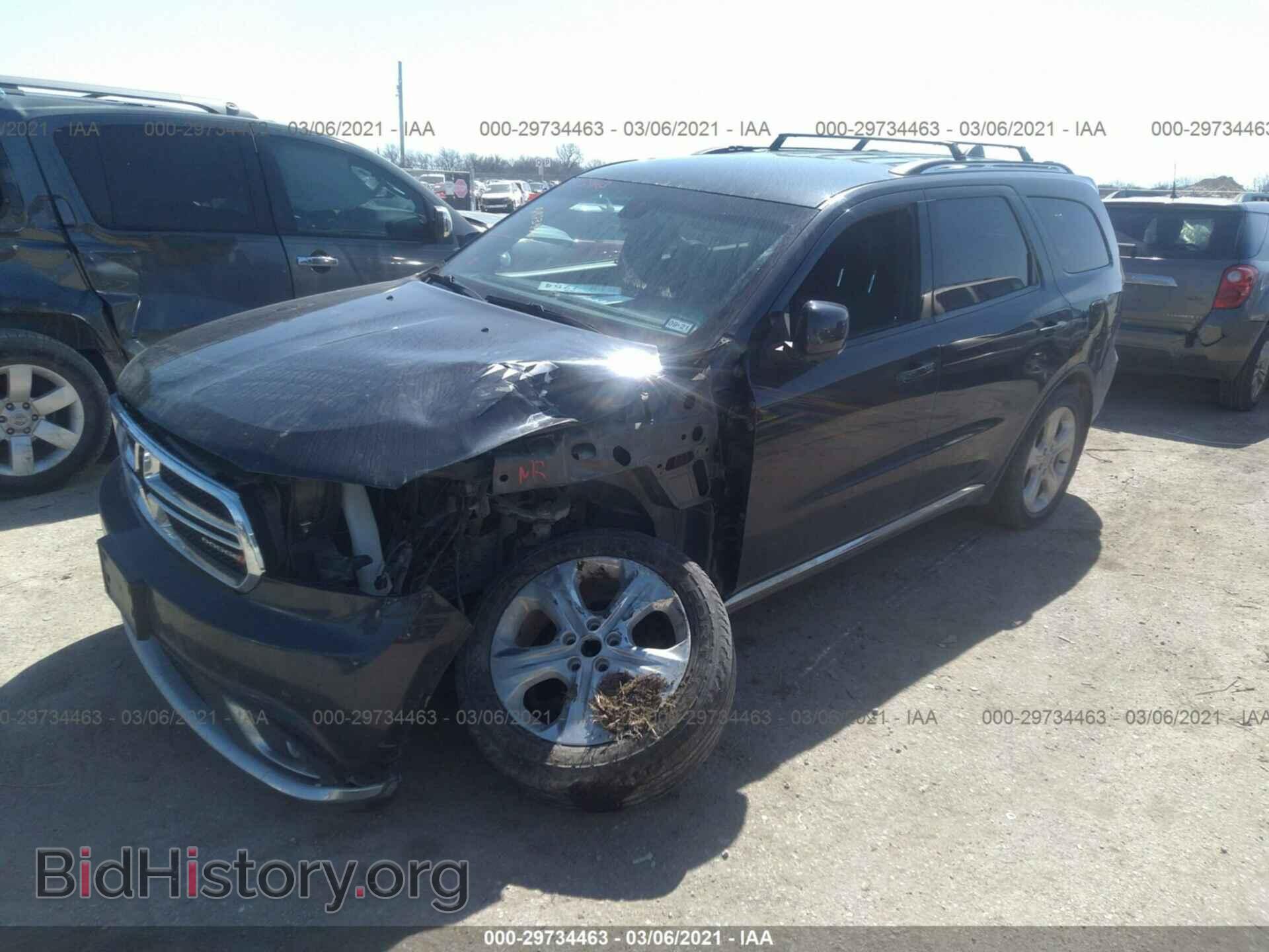 2014 DODGE DURANGO - VIN: 1C4RDJDG9EC308704 - Фото 2