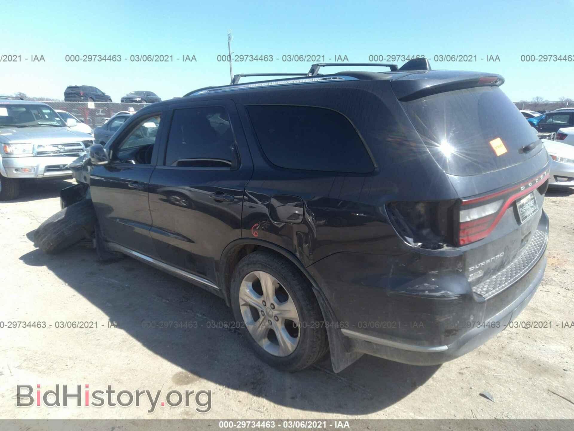2014 DODGE DURANGO - VIN: 1C4RDJDG9EC308704 - Фото 3