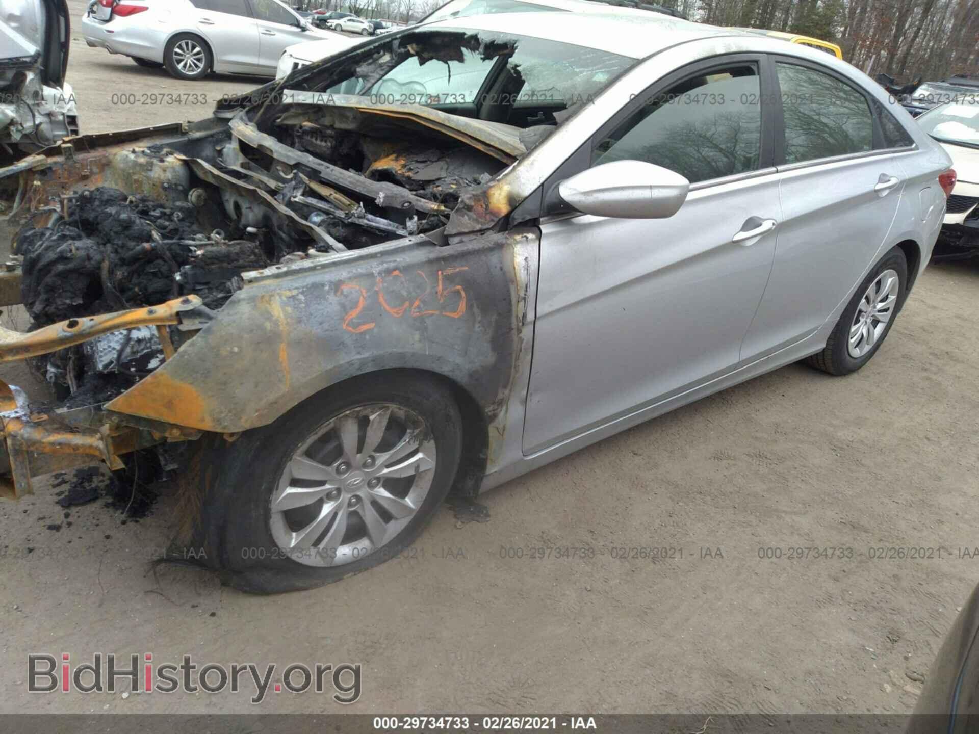 2012 HYUNDAI SONATA - VIN: 5NPEB4AC7CH325428 - Фото 2