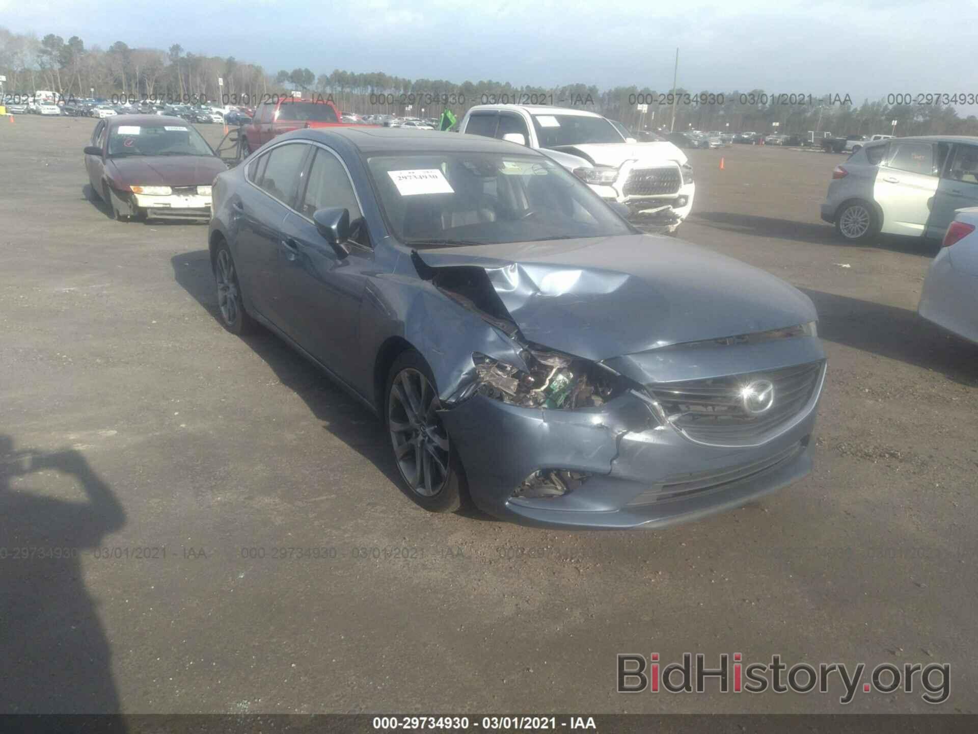 Photo JM1GJ1W51F1187563 - MAZDA MAZDA6 2015