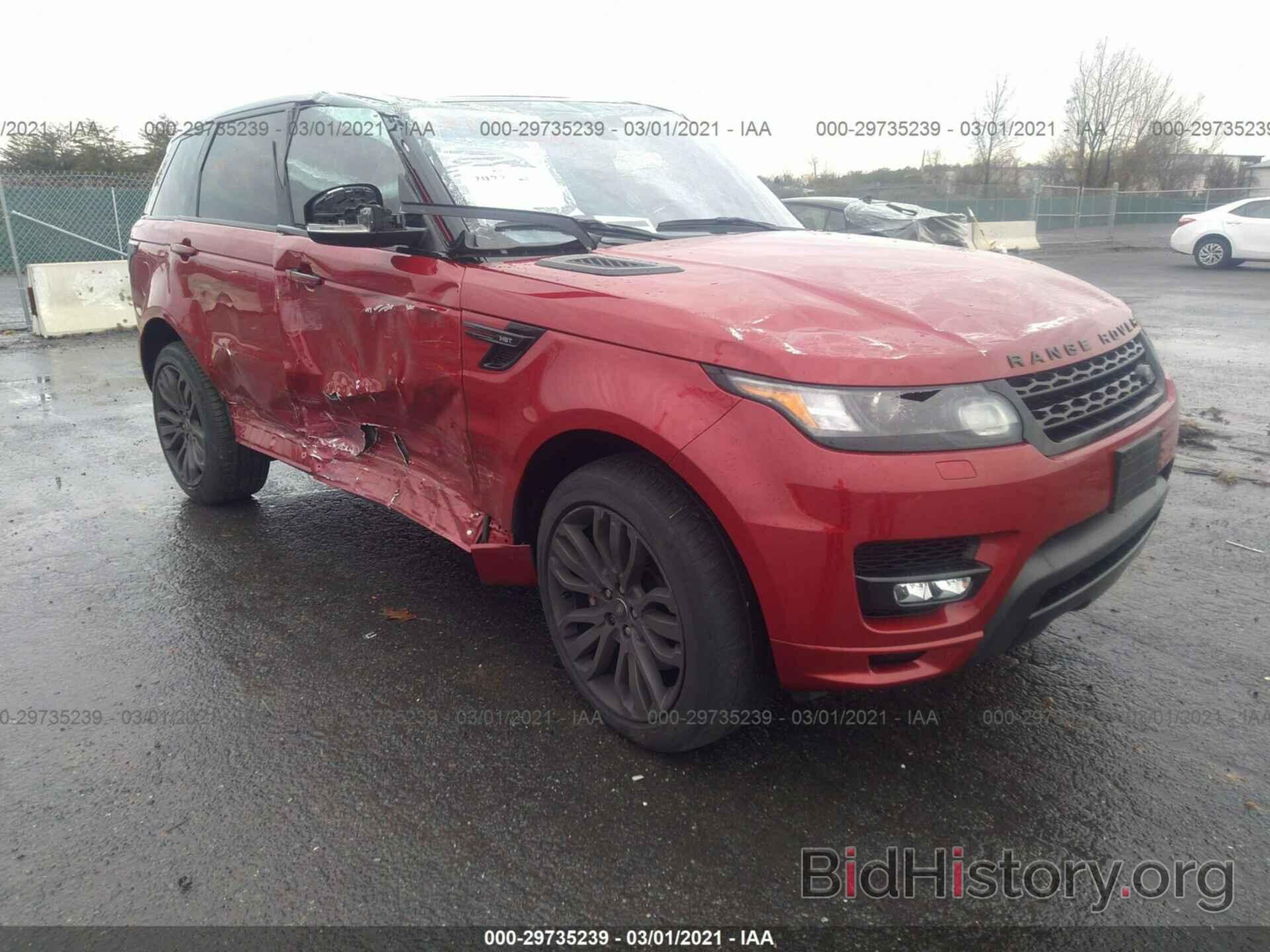 Фотография SALWS2PF9GA102050 - LAND ROVER RANGE ROVER SPORT 2016