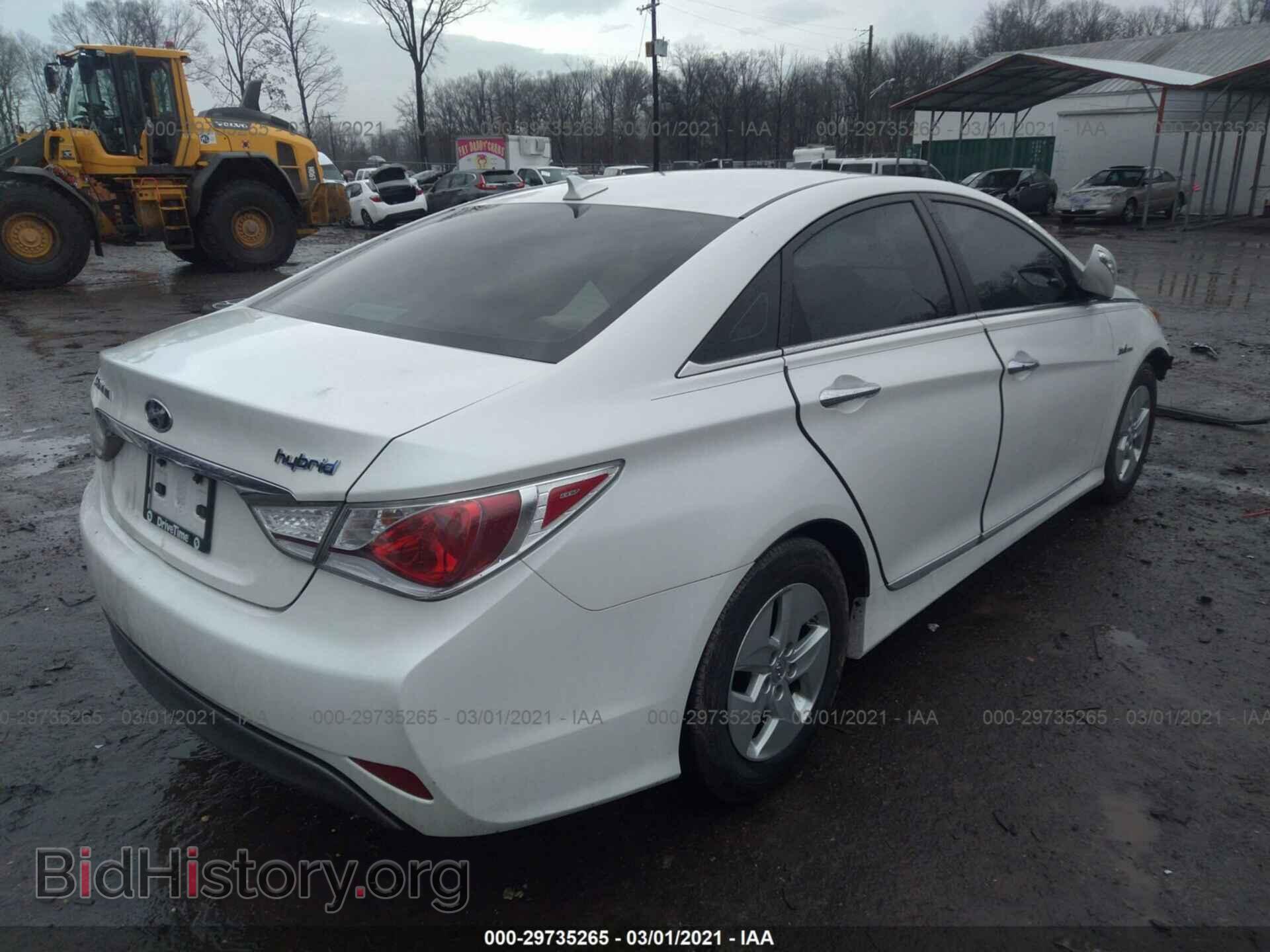2012 HYUNDAI SONATA - VIN: KMHEC4A45CA056757 - Фото 4