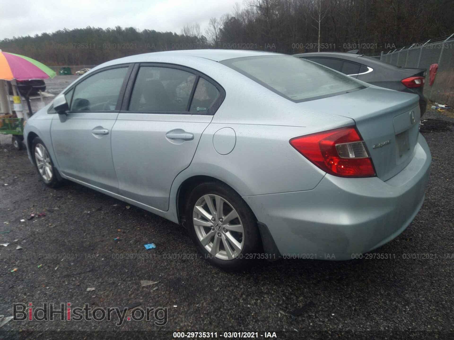 2012 HONDA CIVIC SDN - VIN: 19XFB2F85CE044441 - Фото 3