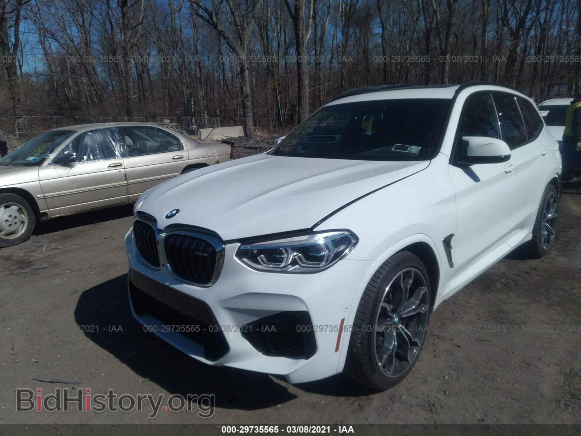 2020 BMW X3 M - VIN: 5YMTS0C0XL9B31613 - Фото 2