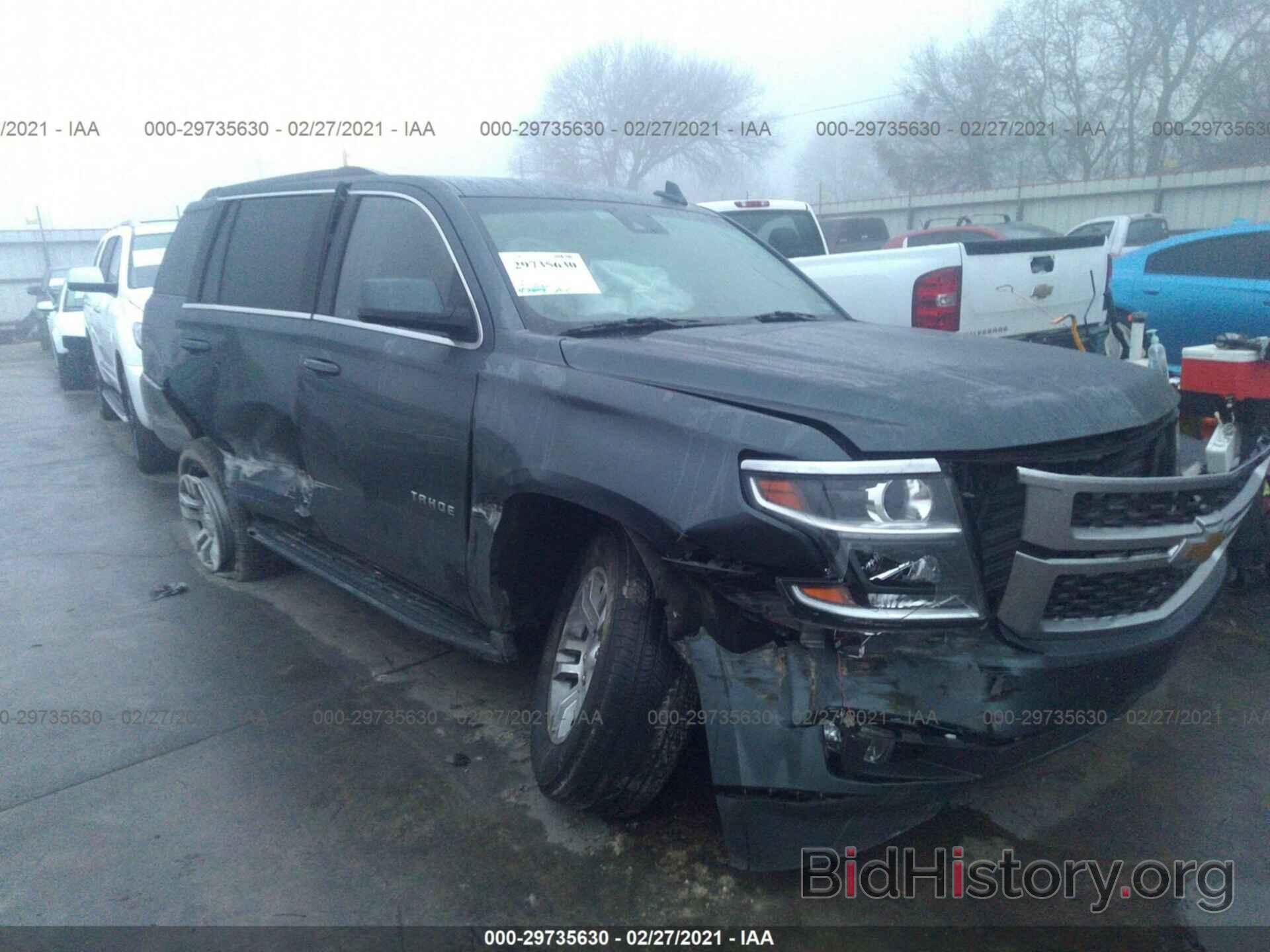 Photo 1GNSCBKC4KR287089 - CHEVROLET TAHOE 2019