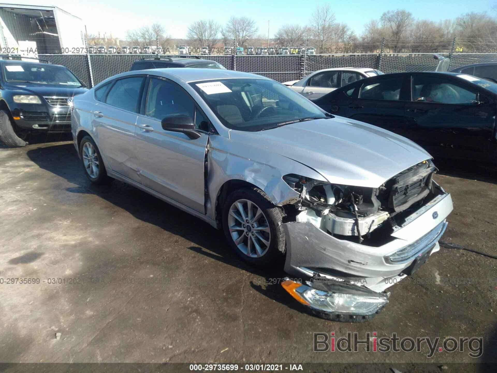 Photo 3FA6P0H70HR168472 - FORD FUSION 2017